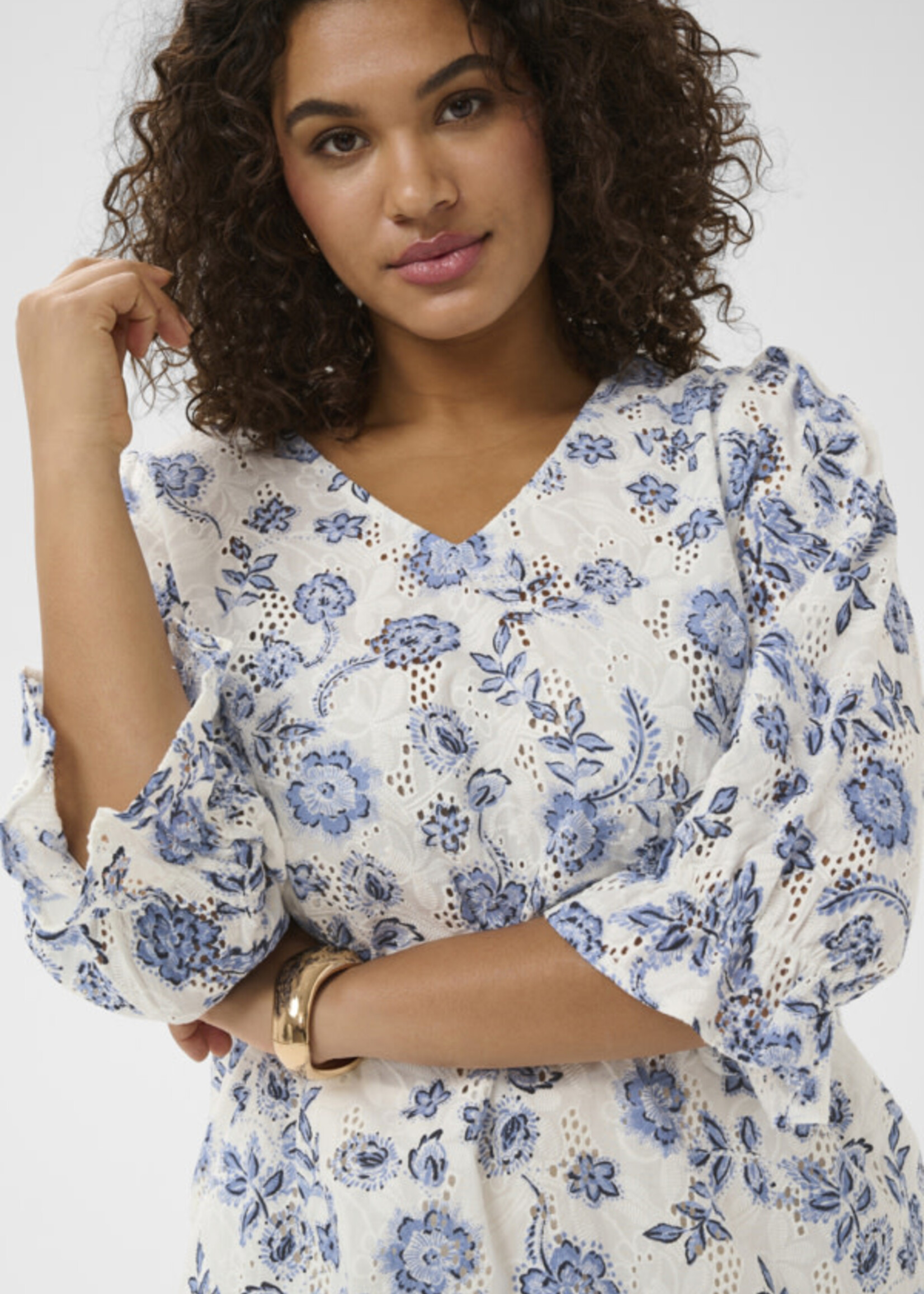 KAFFE CURVE KAFFE CURVE-BLOUSE-10584122