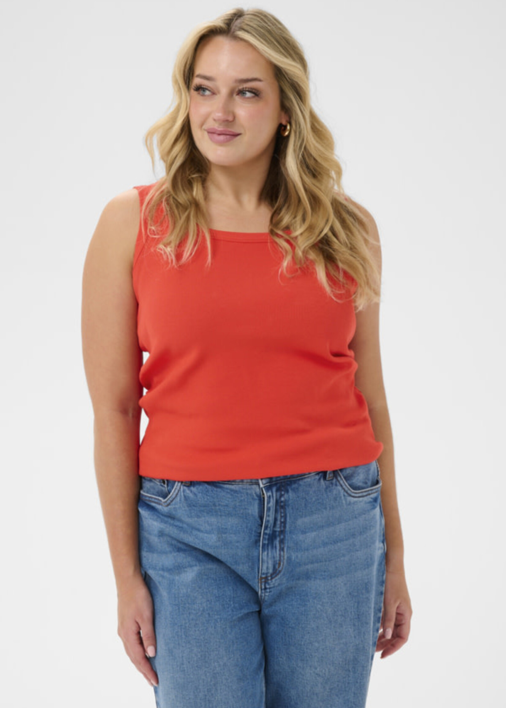 KAFFE CURVE KAFFE CURVE-CAMISOLE-10581396