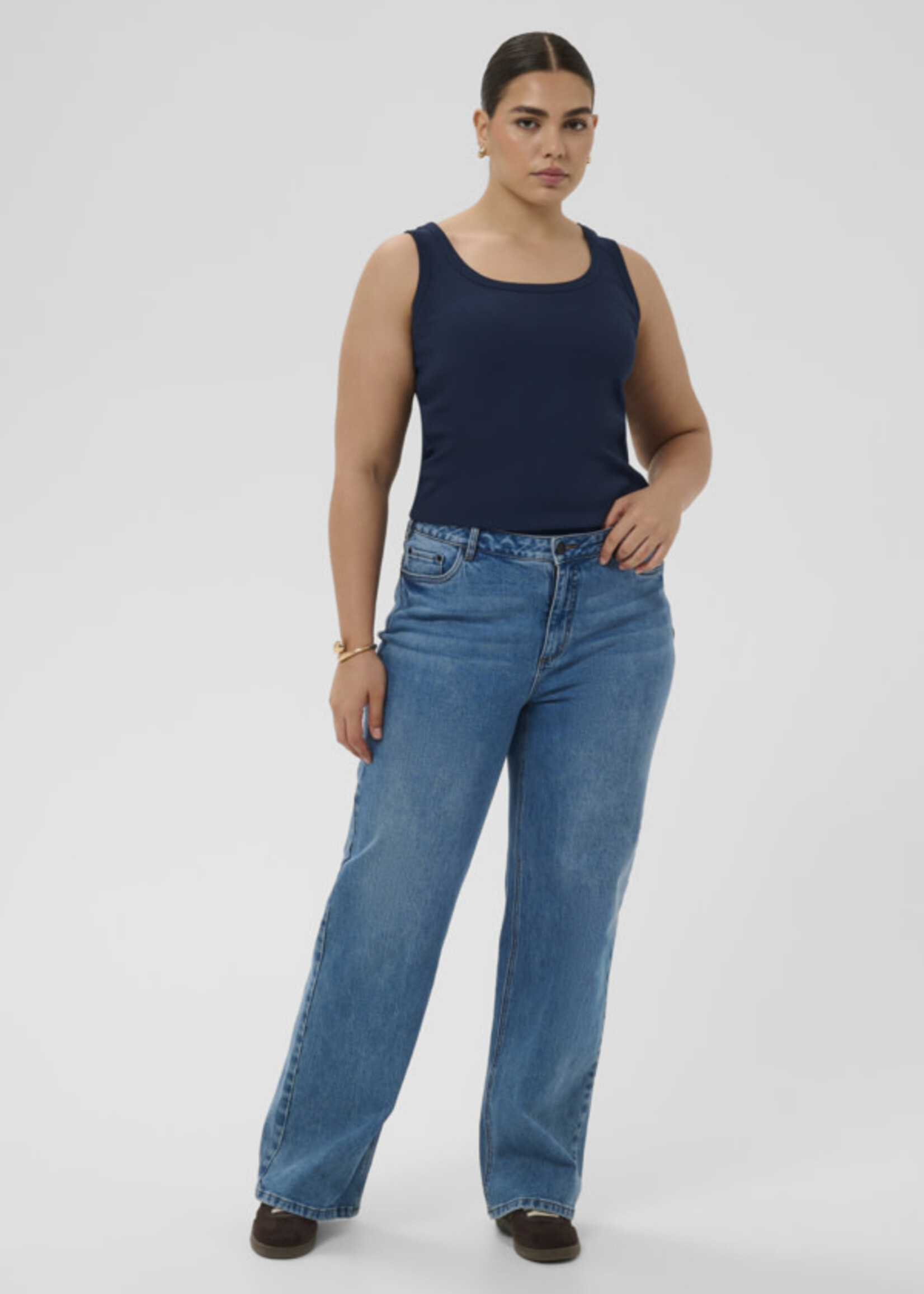 KAFFE CURVE KAFFE CURVE-CAMISOLE-10581396