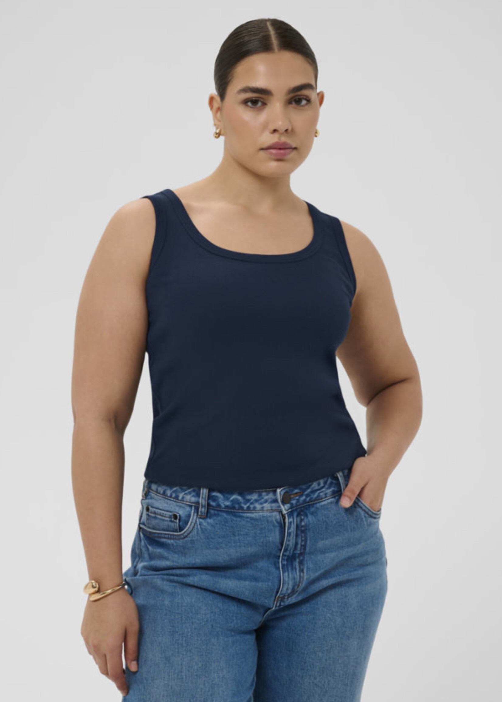 KAFFE CURVE KAFFE CURVE-CAMISOLE-10581396