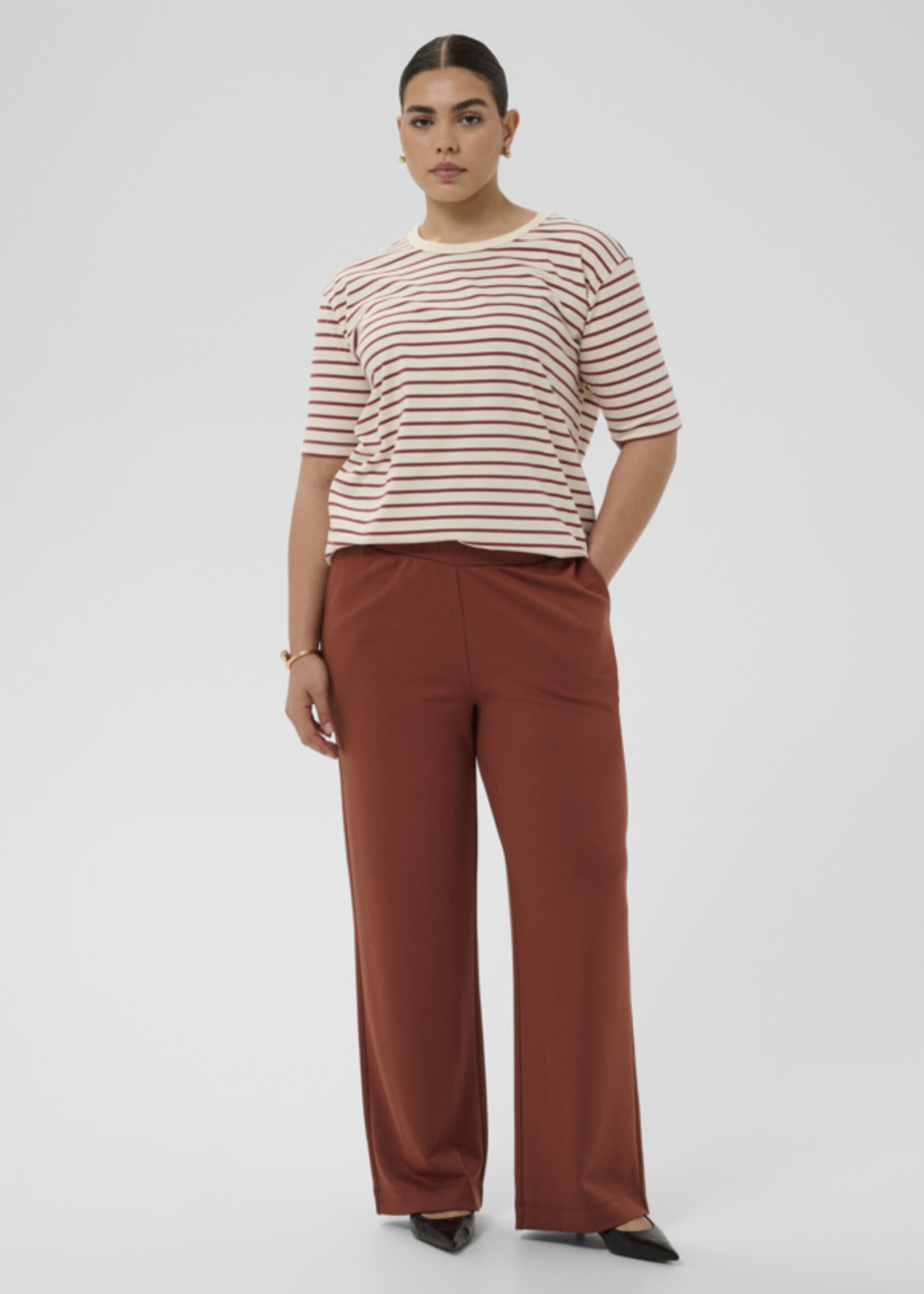 KAFFE CURVE KAFFE CURVE-PANTALON-10584208