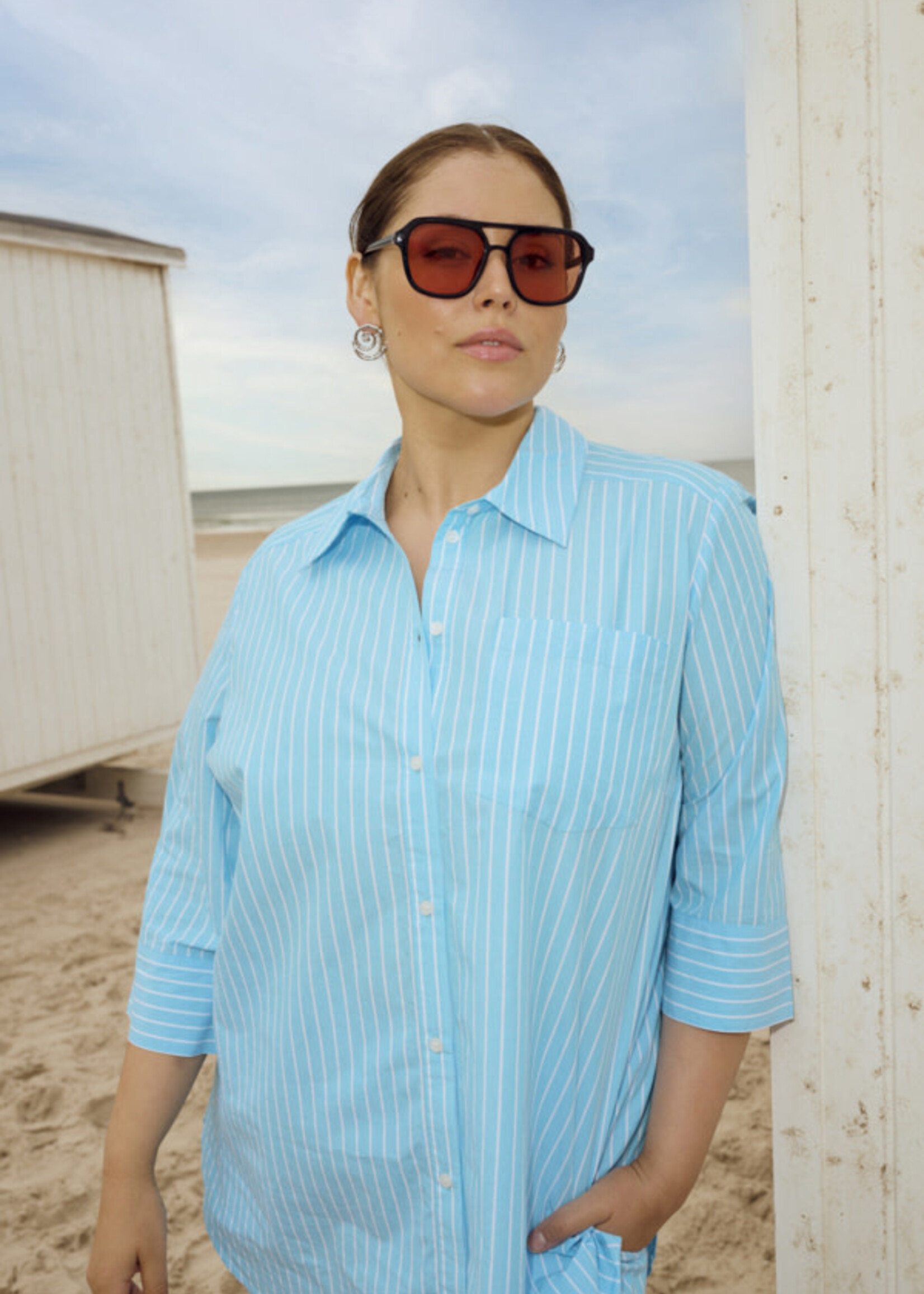 KAFFE CURVE KAFFE CURVE-CHEMISIER-10584141