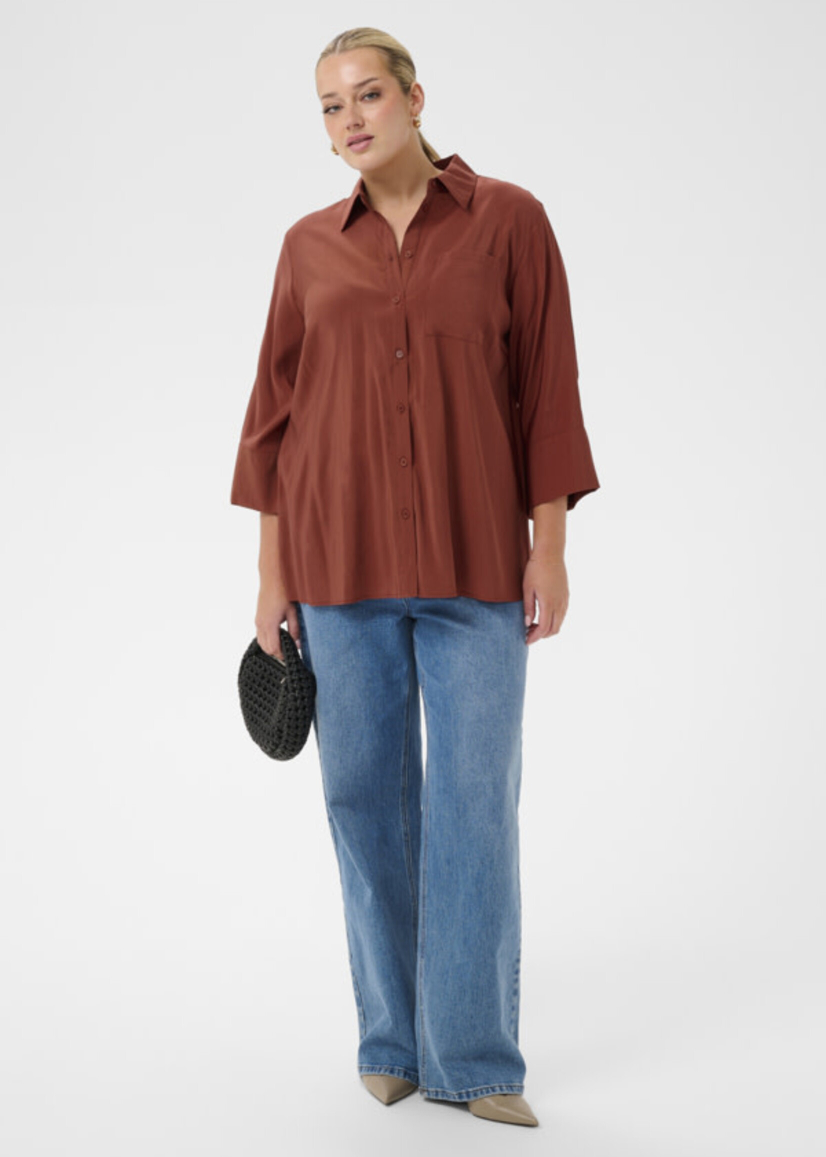 KAFFE CURVE KAFFE CURVE-CHEMISIER-10584169