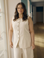 KAFFE CURVE KAFFE CURVE-VESTE SANS MANCHES-10584152