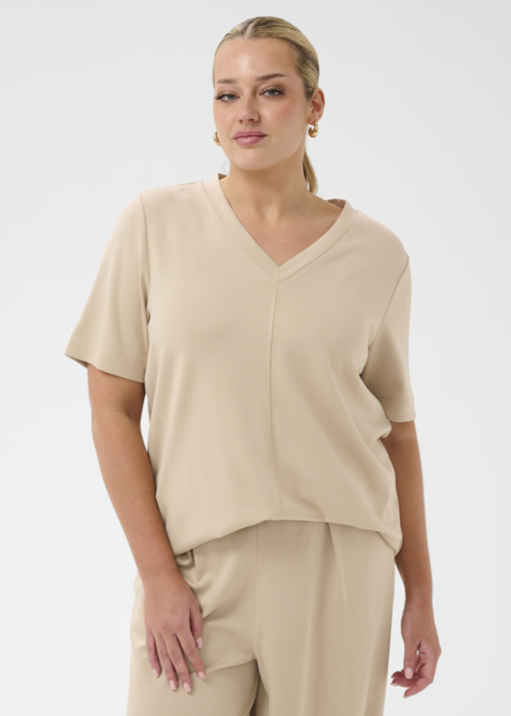 KAFFE CURVE KAFFE CURVE-T-SHIRT-10584209