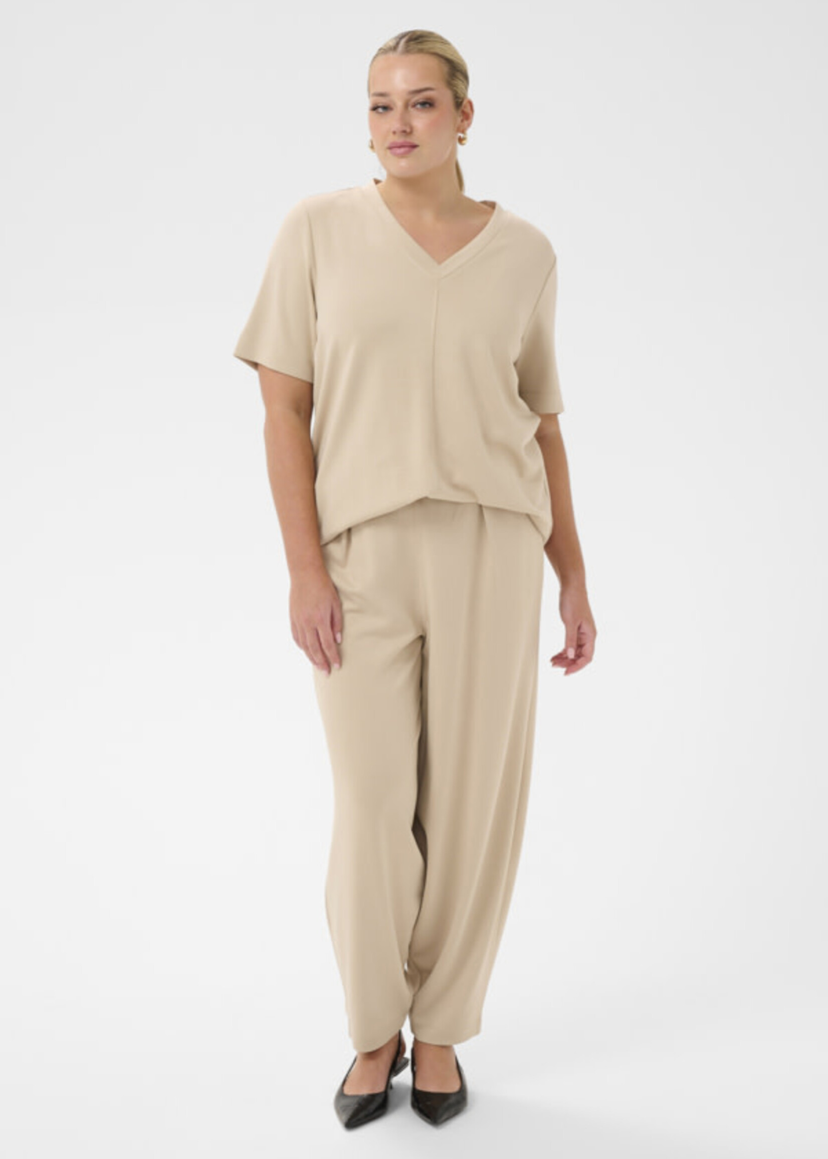 KAFFE CURVE KAFFE CURVE-T-SHIRT-10584209