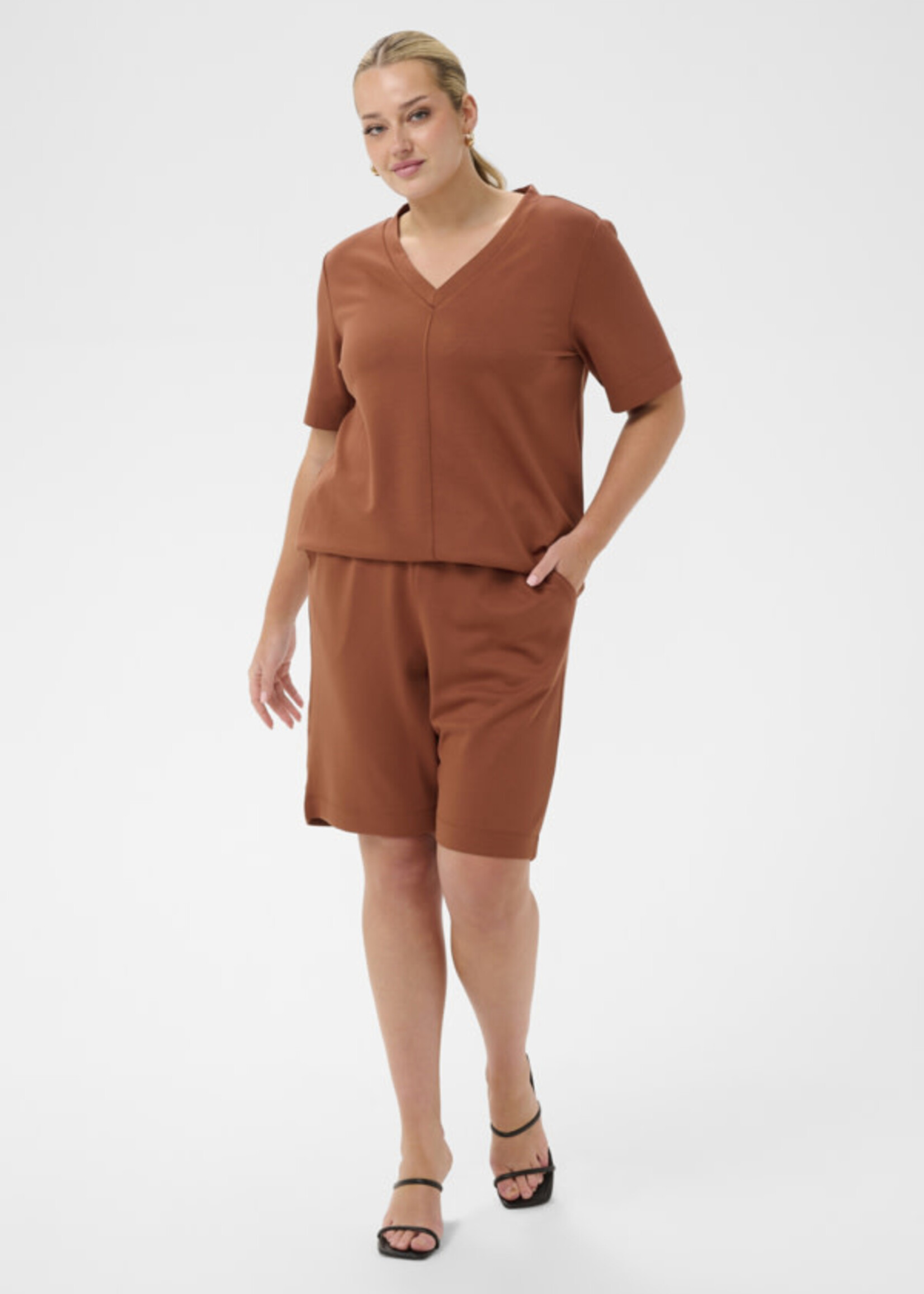 KAFFE CURVE KAFFE CURVE-T-SHIRT-10584209