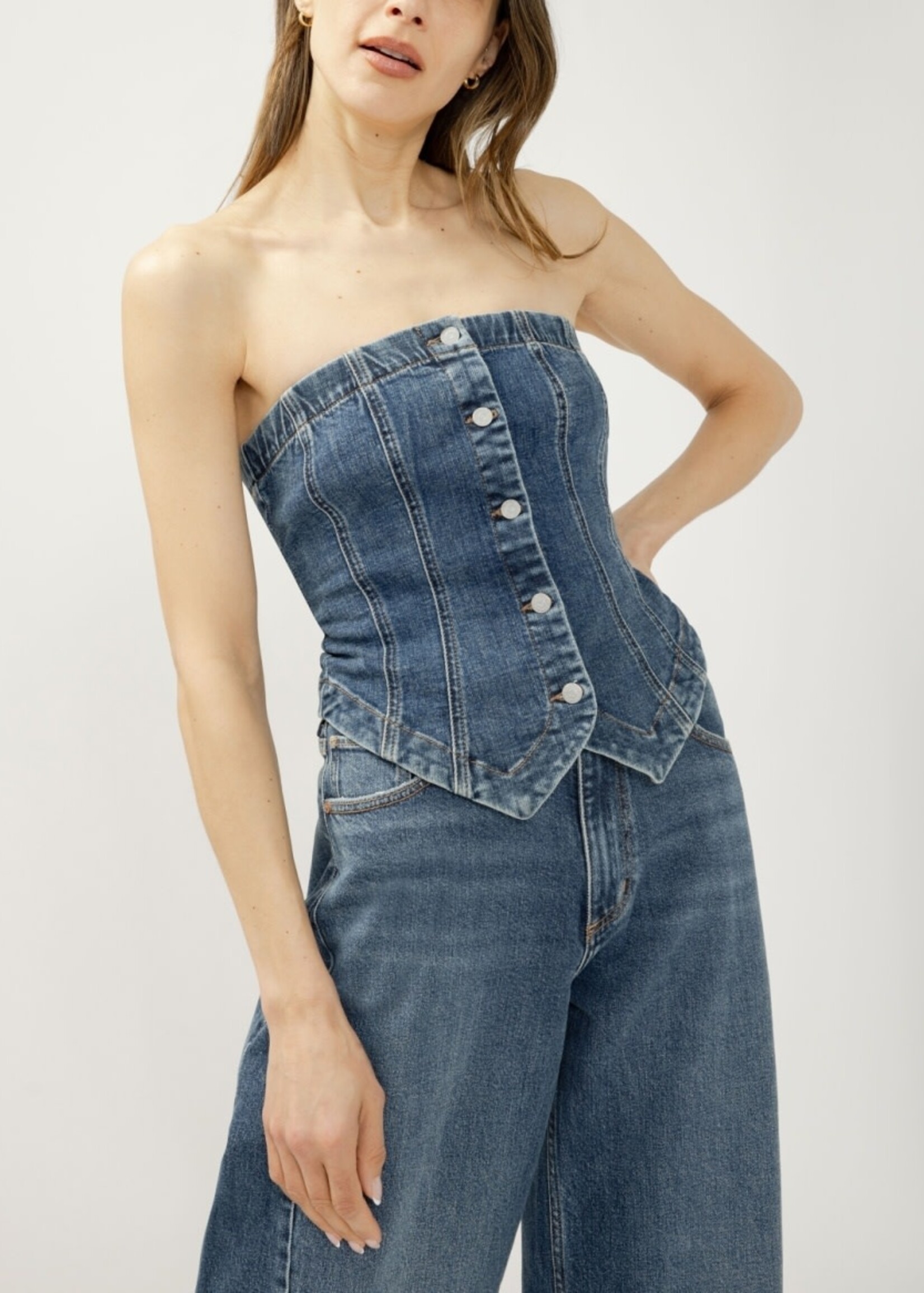 SILVER JEANS SILVER JEANS-TOP CORSET-LC5006EAD345