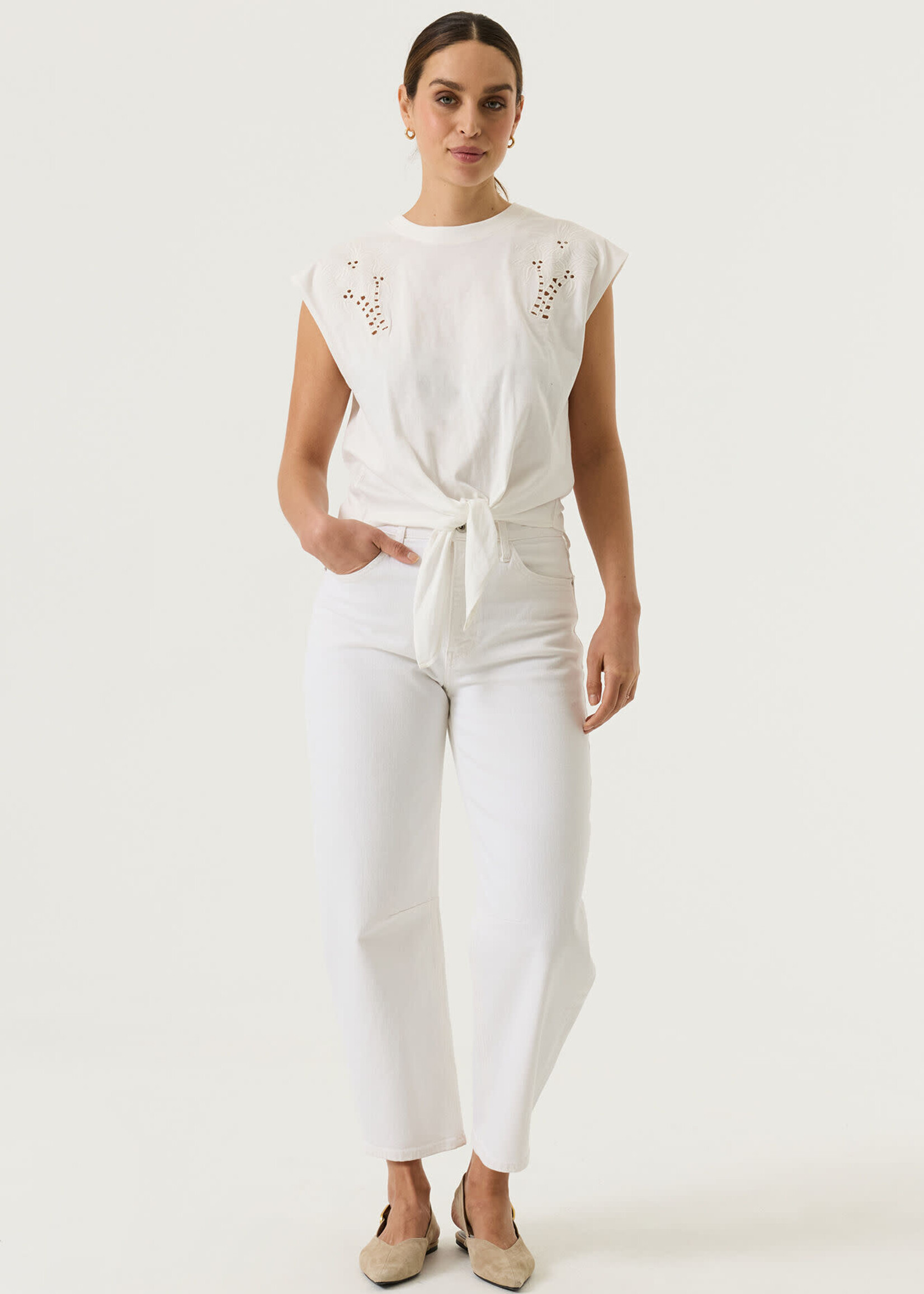 GARCIA GARCIA-T-SHIRT AVEC NOEUD-Q260003