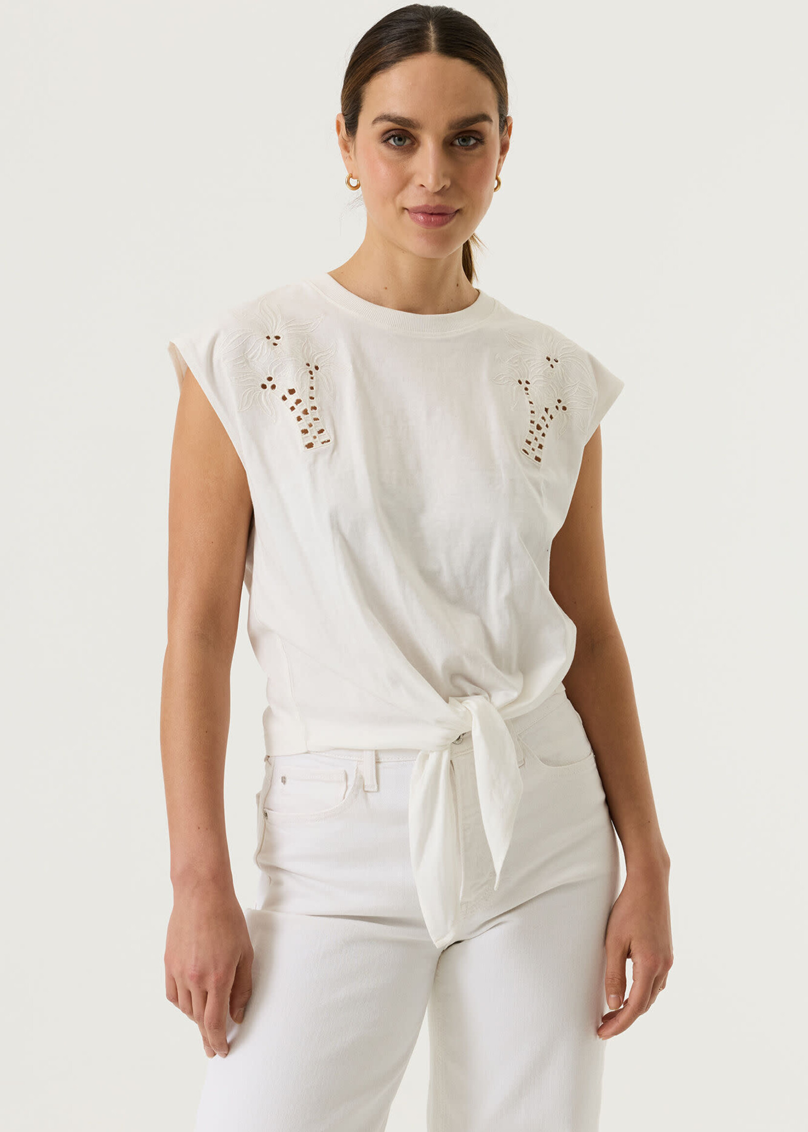 GARCIA GARCIA-T-SHIRT AVEC NOEUD-Q260003