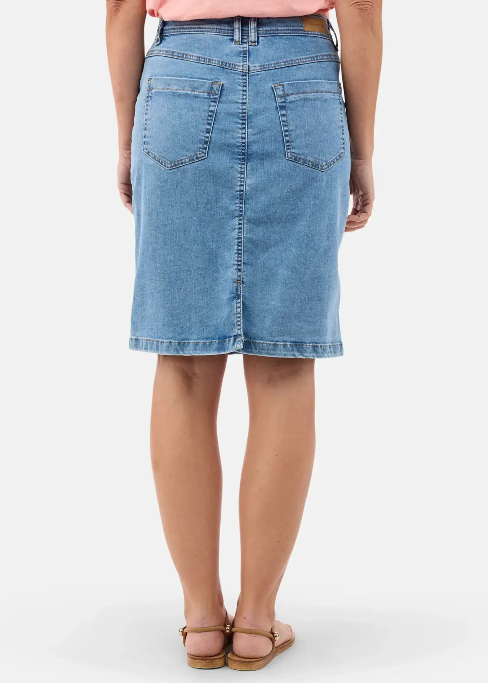 BRANDTEX BRANDTEX-JUPE EN JEANS-220292
