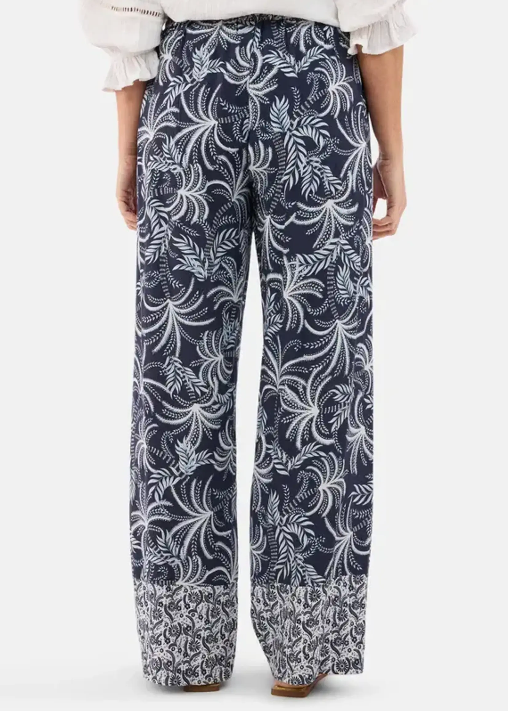 JENSEN JENSEN-PANTALON JAMBE LARGE-220510