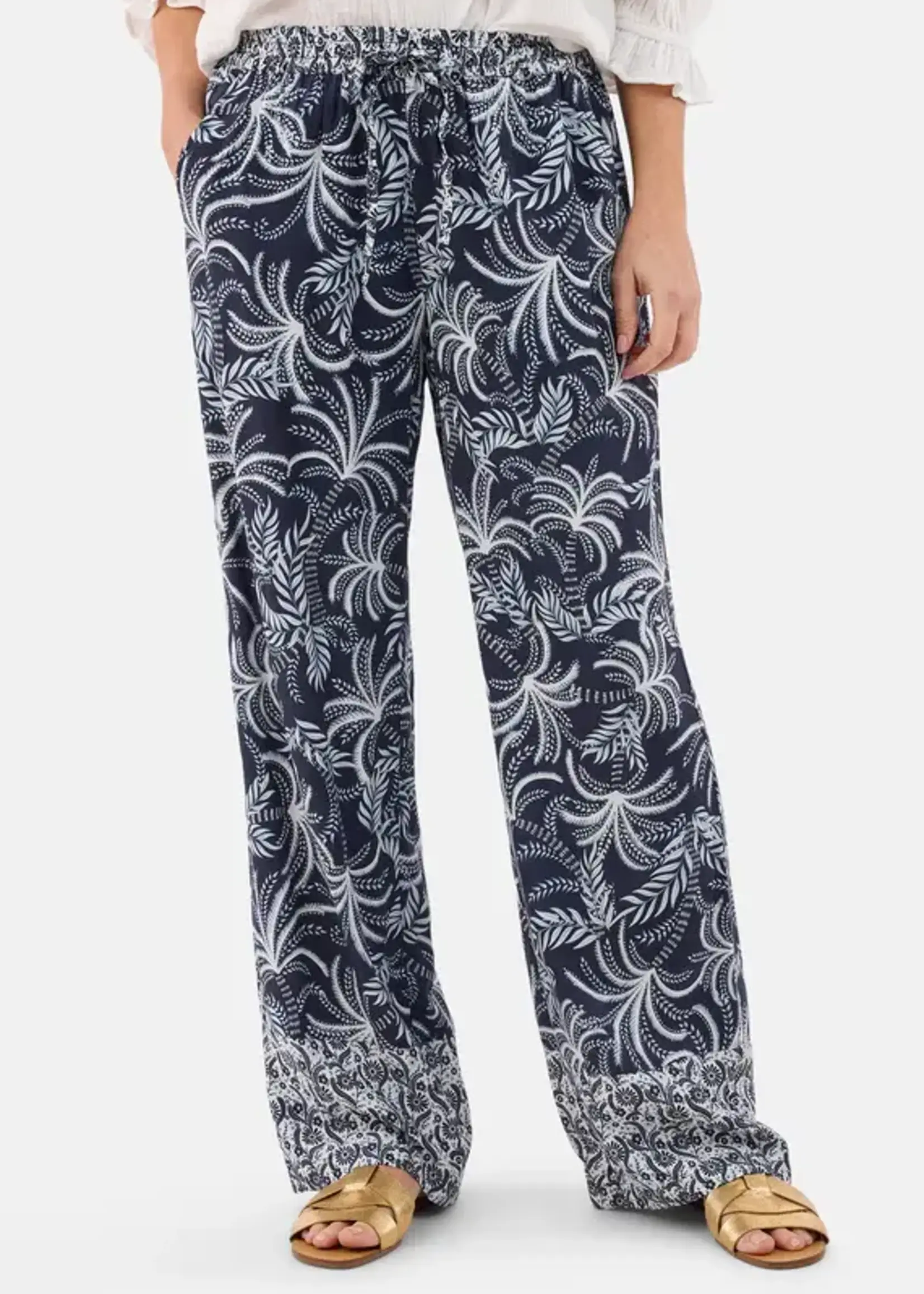 JENSEN JENSEN-PANTALON JAMBE LARGE-220510