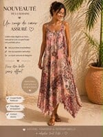 BH JEANS BH JEANS-ROBE LONGUE SATINÉE-20952