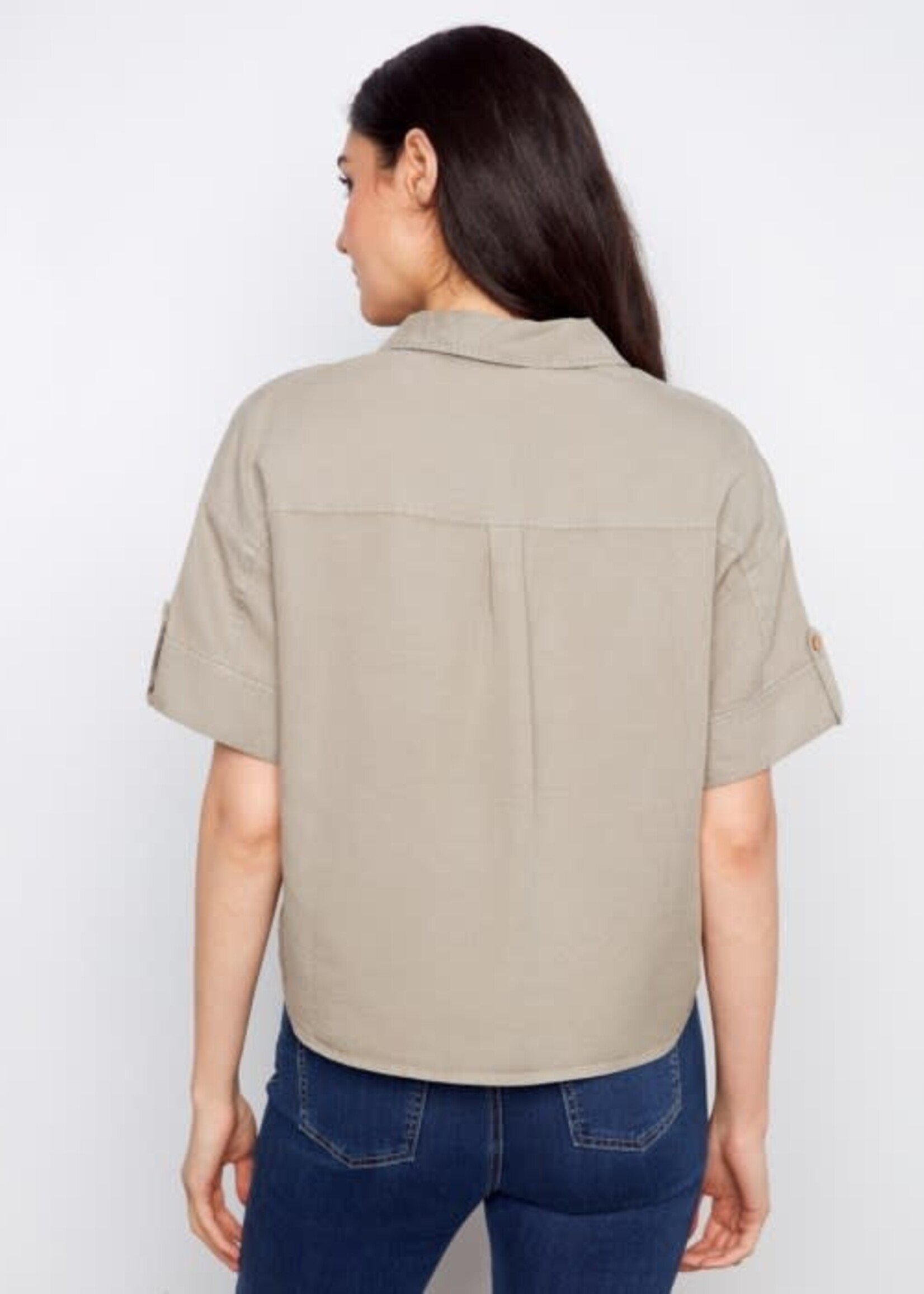 CHARLIE B CHARLIE B-BLOUSE-C4688-589C