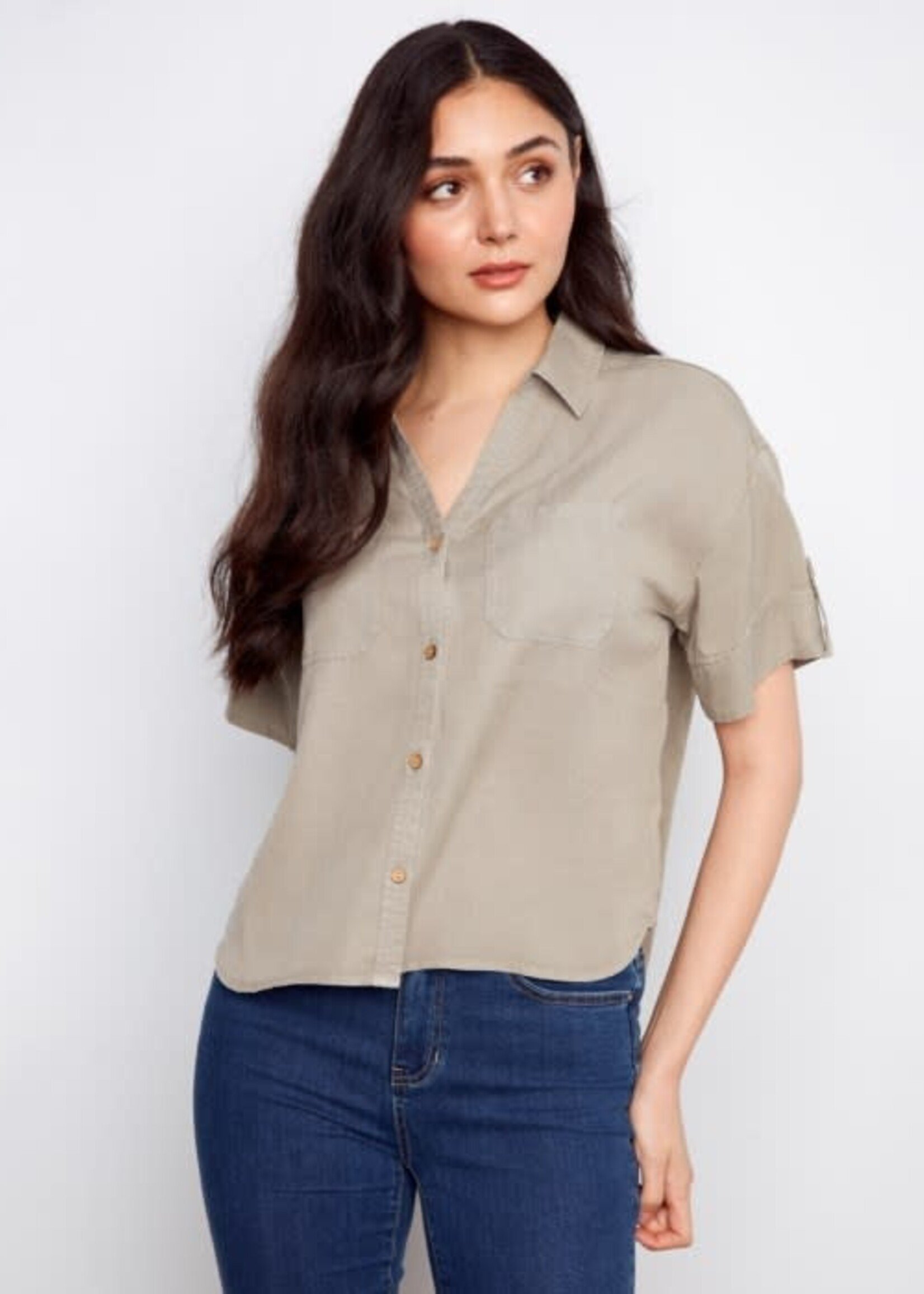 CHARLIE B CHARLIE B-BLOUSE-C4688-589C