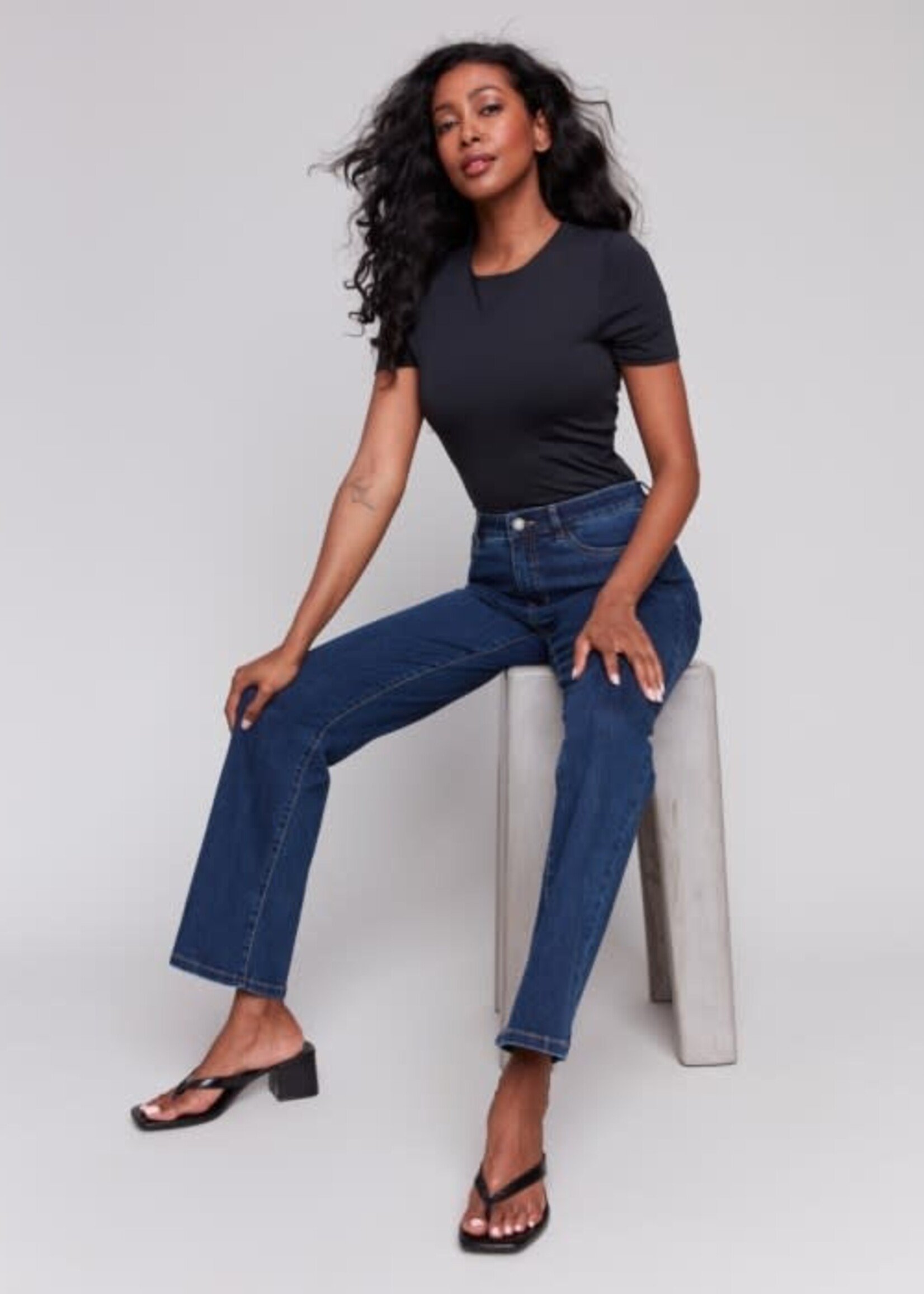 CHARLIE B CHARLIE B-JEANS JAMBE DROITE-C5584J-431A