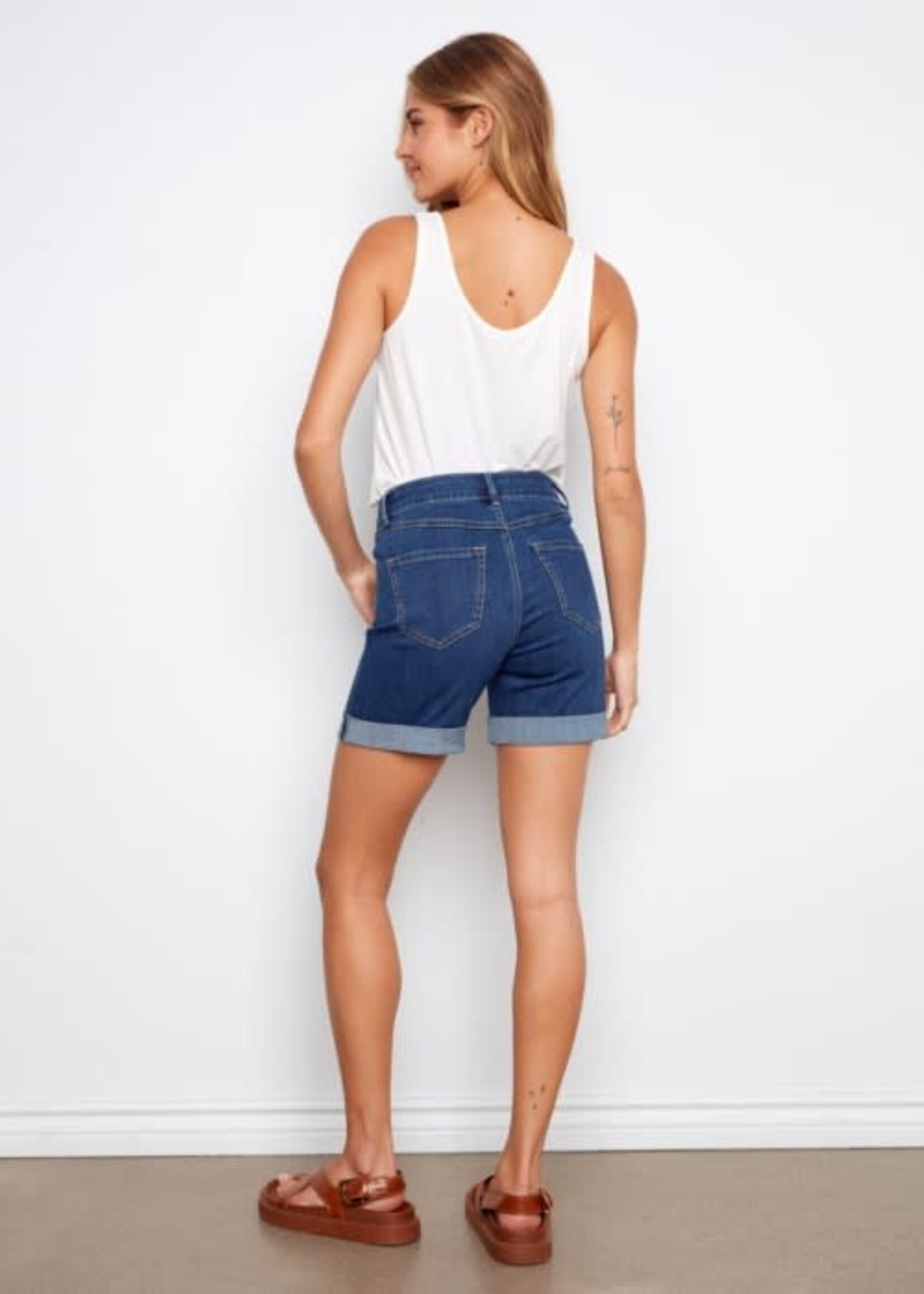 CHARLIE B CHARLIE B-SHORT EN JEANS-C809TT-431A