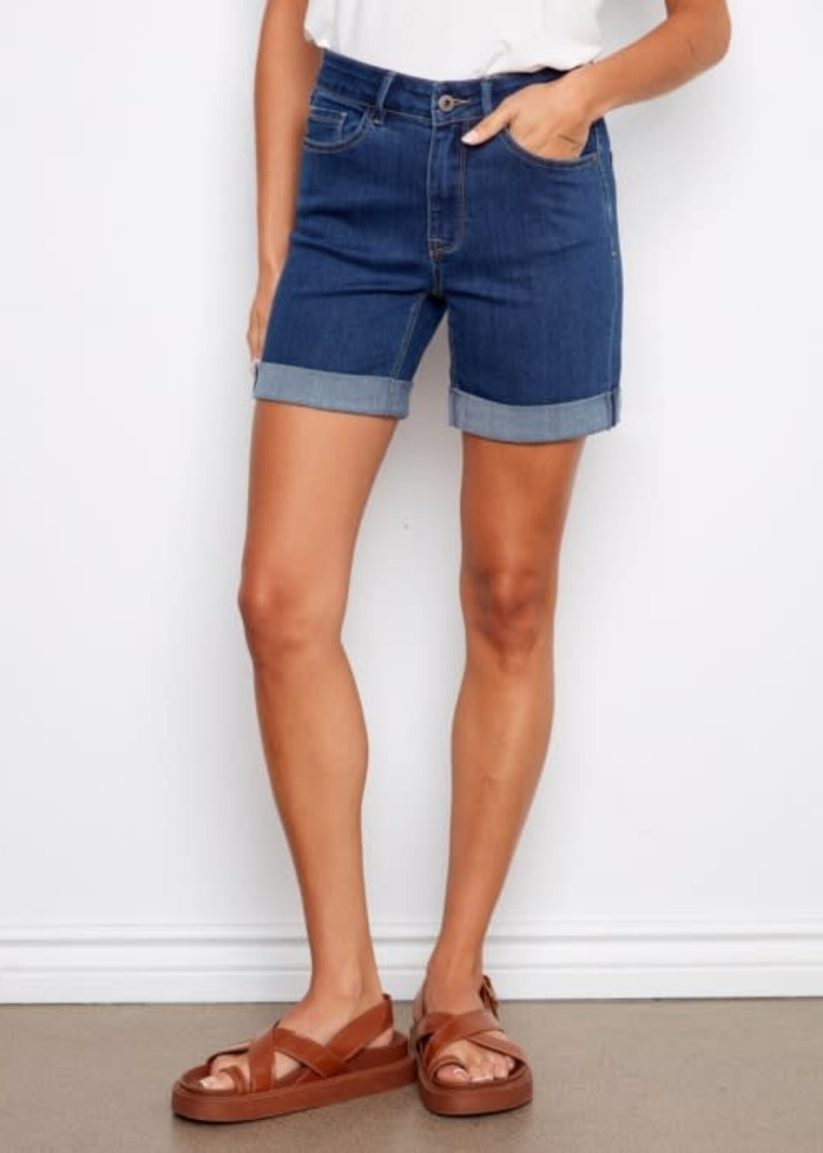 CHARLIE B CHARLIE B-SHORT EN JEANS-C809TT-431A