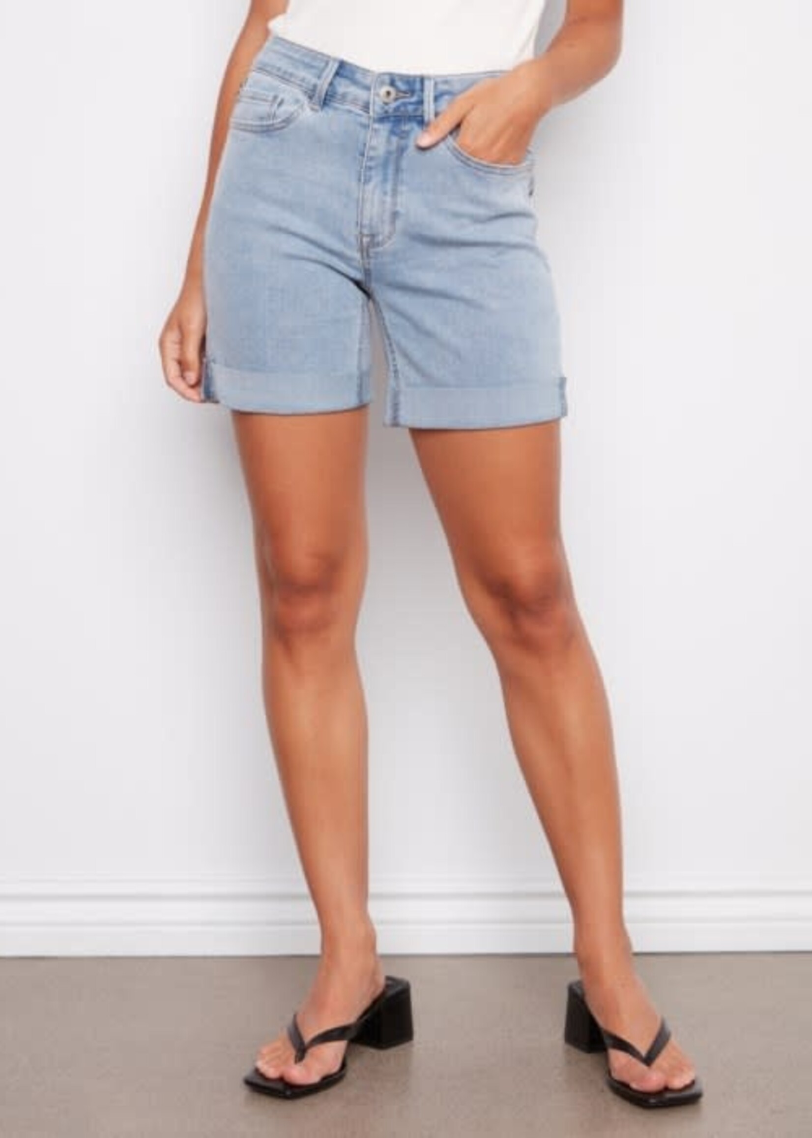 CHARLIE B CHARLIE B-SHORT EN JEANS-C809TT-431A