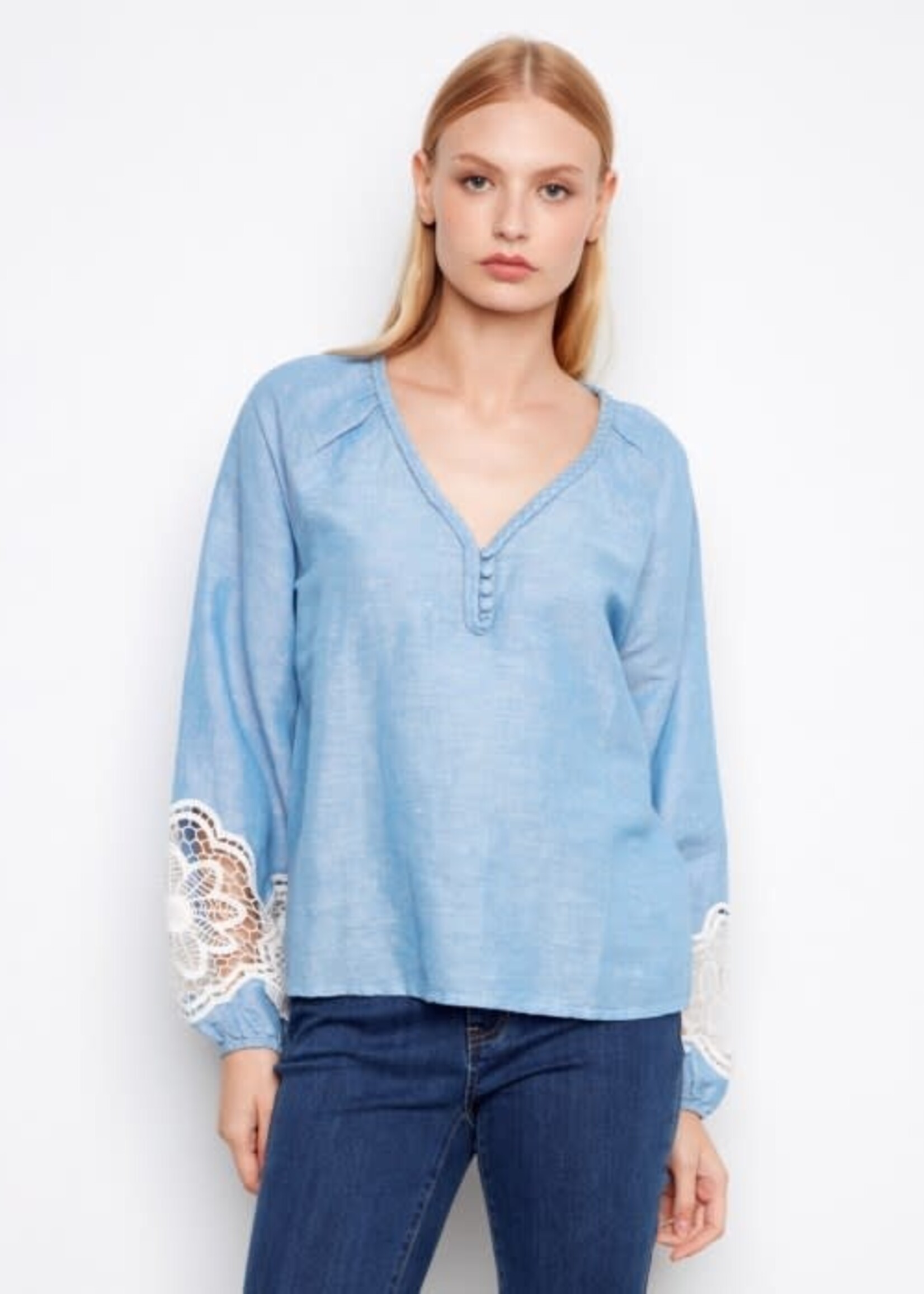 CHARLIE B CHARLIE B-BLOUSE-C4703-240C