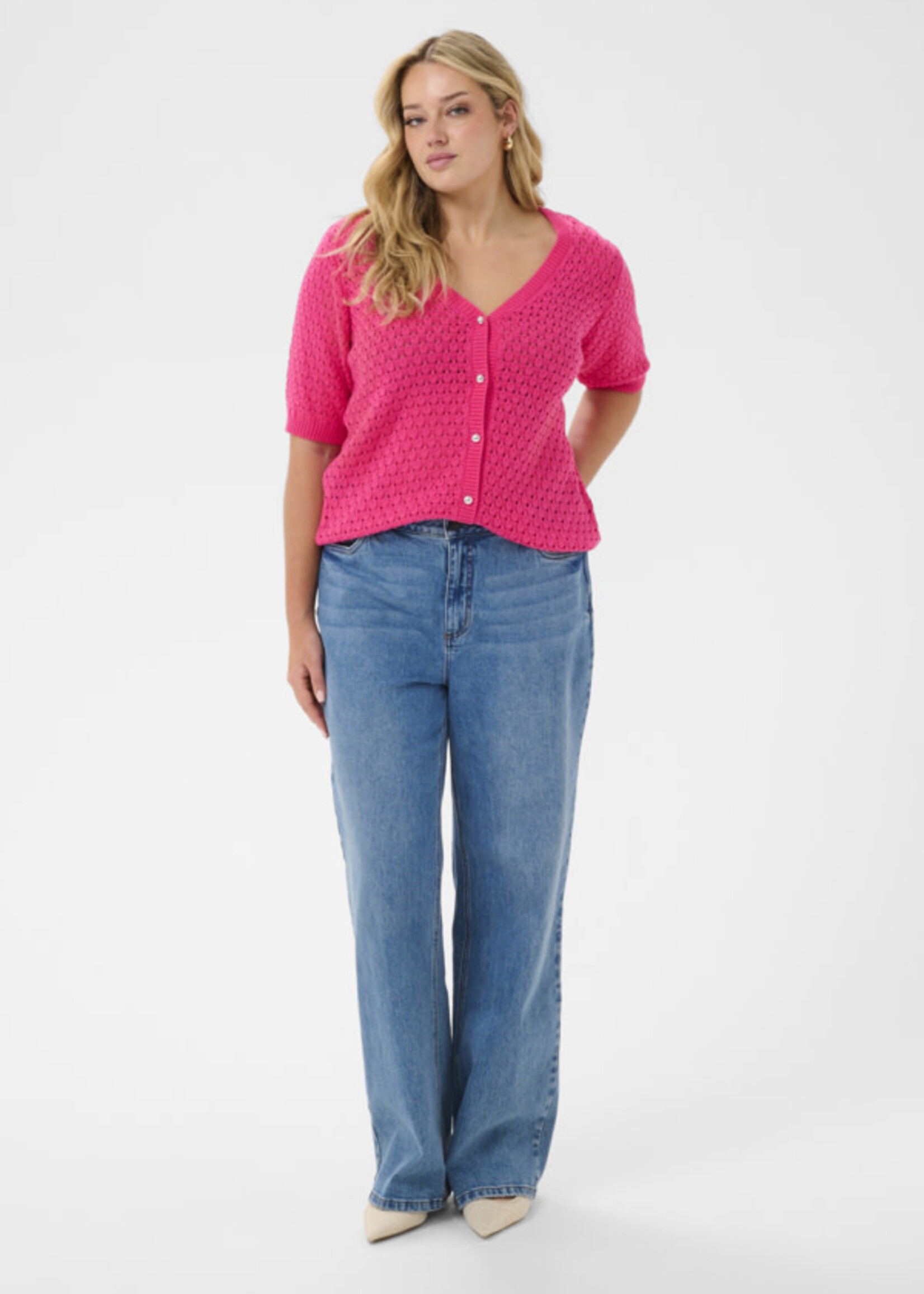 KAFFE CURVE KAFFE CURVE-CARDIGAN-10584206