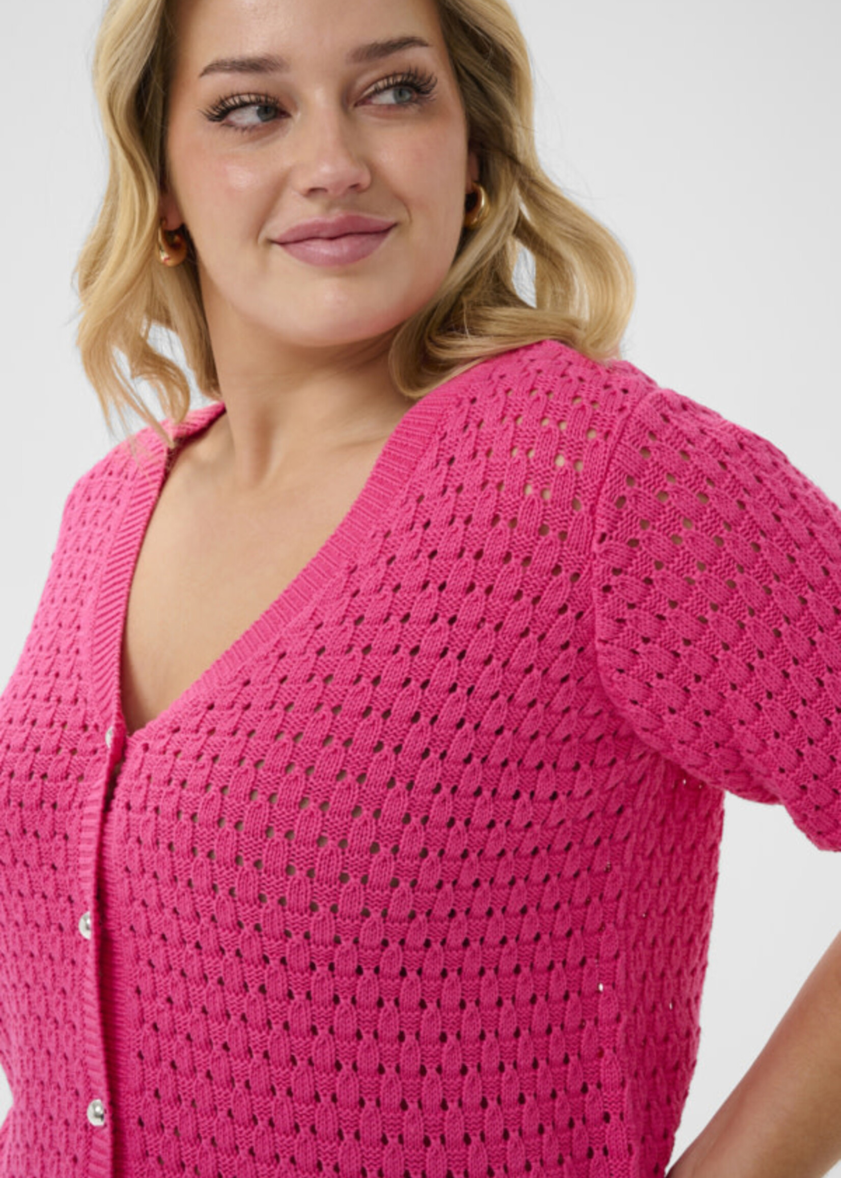 KAFFE CURVE KAFFE CURVE-CARDIGAN-10584206