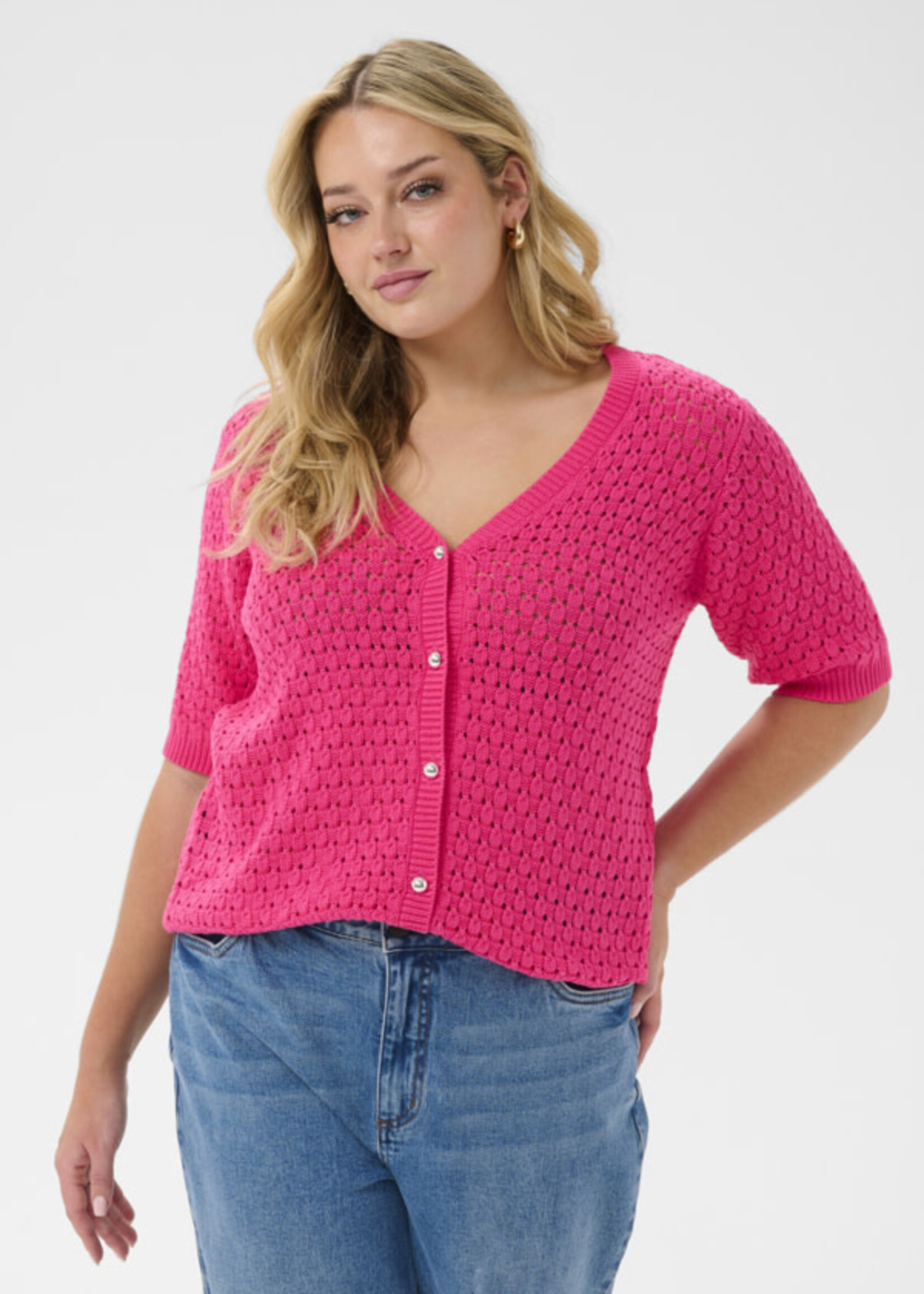 KAFFE CURVE KAFFE CURVE-CARDIGAN-10584206