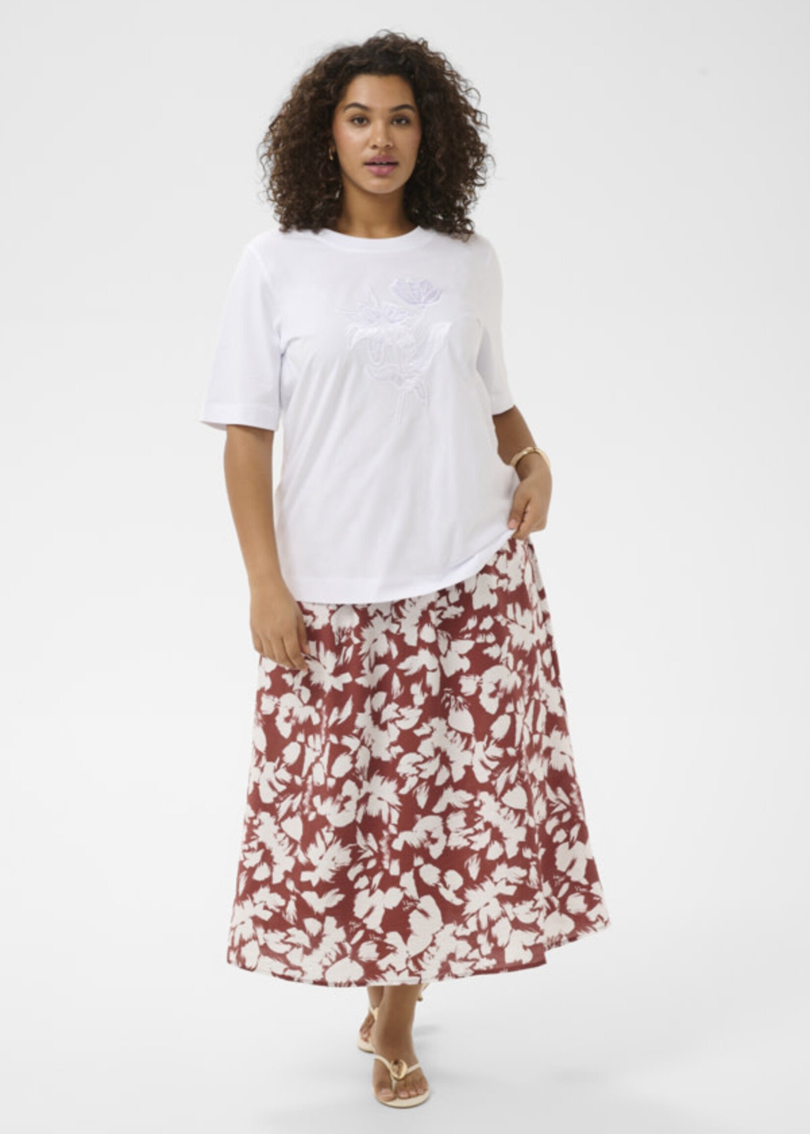 KAFFE CURVE KAFFE CURVE-T-SHIRT-10584149
