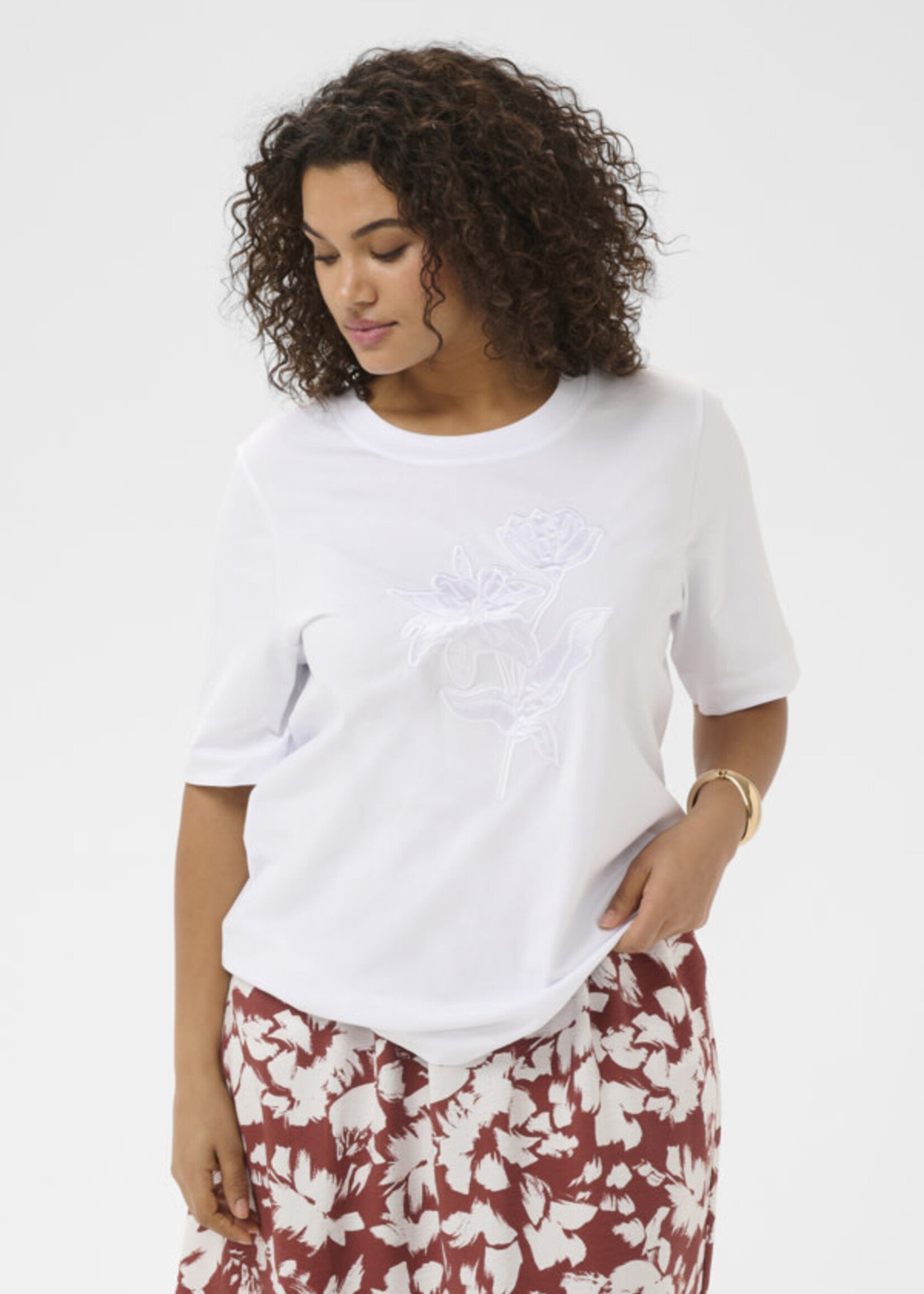KAFFE CURVE KAFFE CURVE-T-SHIRT-10584149