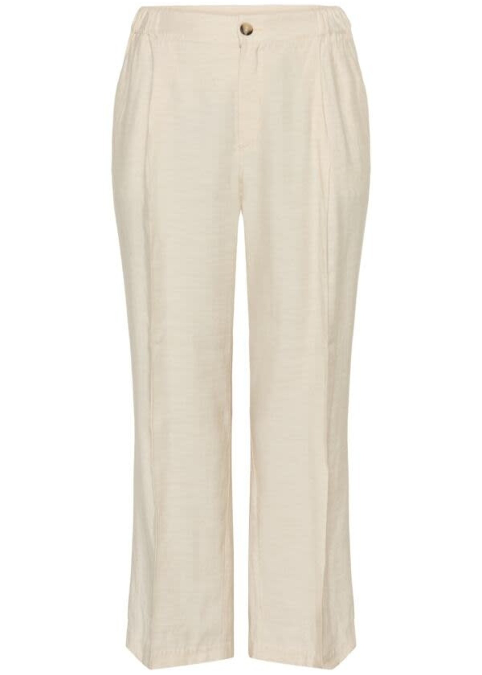 KAFFE CURVE KAFFE CURVE-PANTALON JAMBE LARGE-10584147