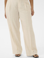 KAFFE CURVE KAFFE CURVE-PANTALON JAMBE LARGE-10584147