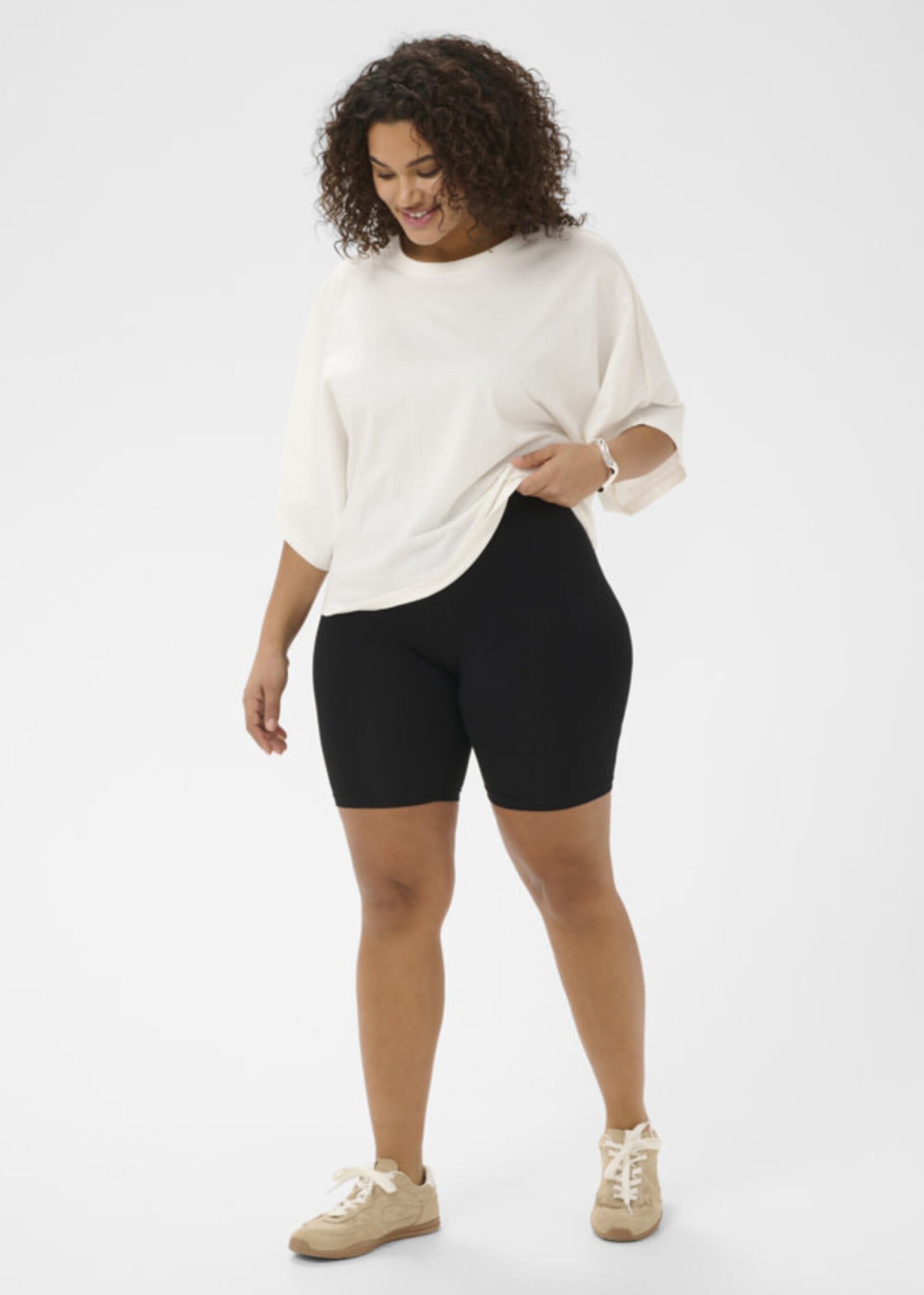 KAFFE CURVE KAFFE CURVE-BIKER SHORT-10582093