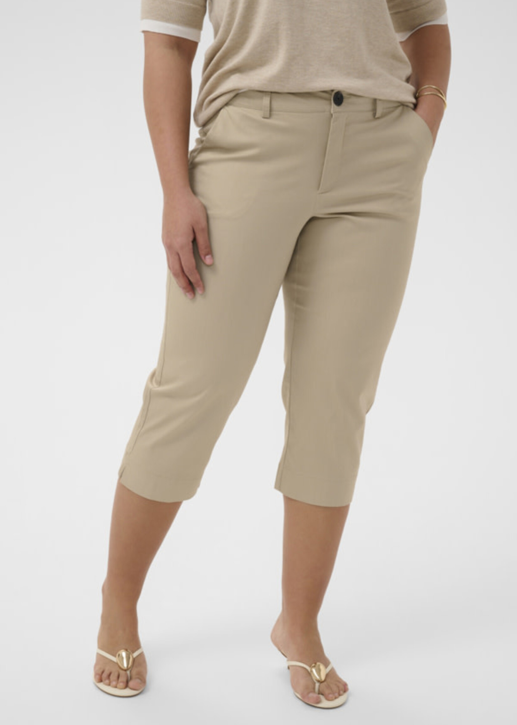 KAFFE CURVE KAFFE CURVE-PANTALON CAPRI-10583301