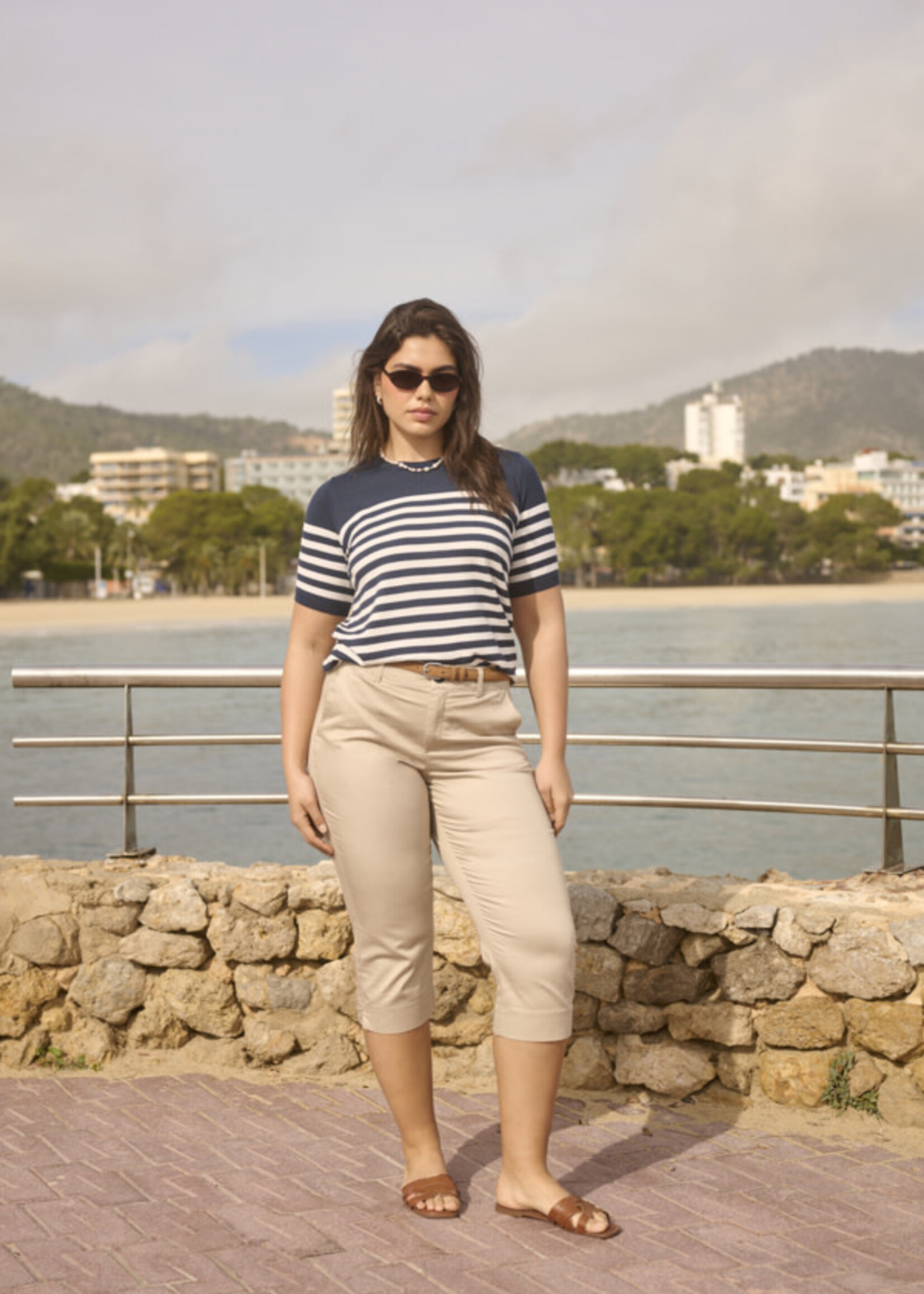 KAFFE CURVE KAFFE CURVE-PANTALON CAPRI-10583301