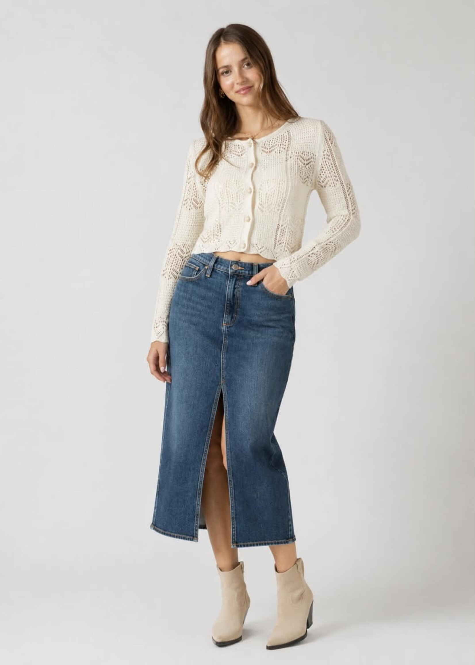 DEX DEX-CARDIGAN EN POINTELLE-2727021D