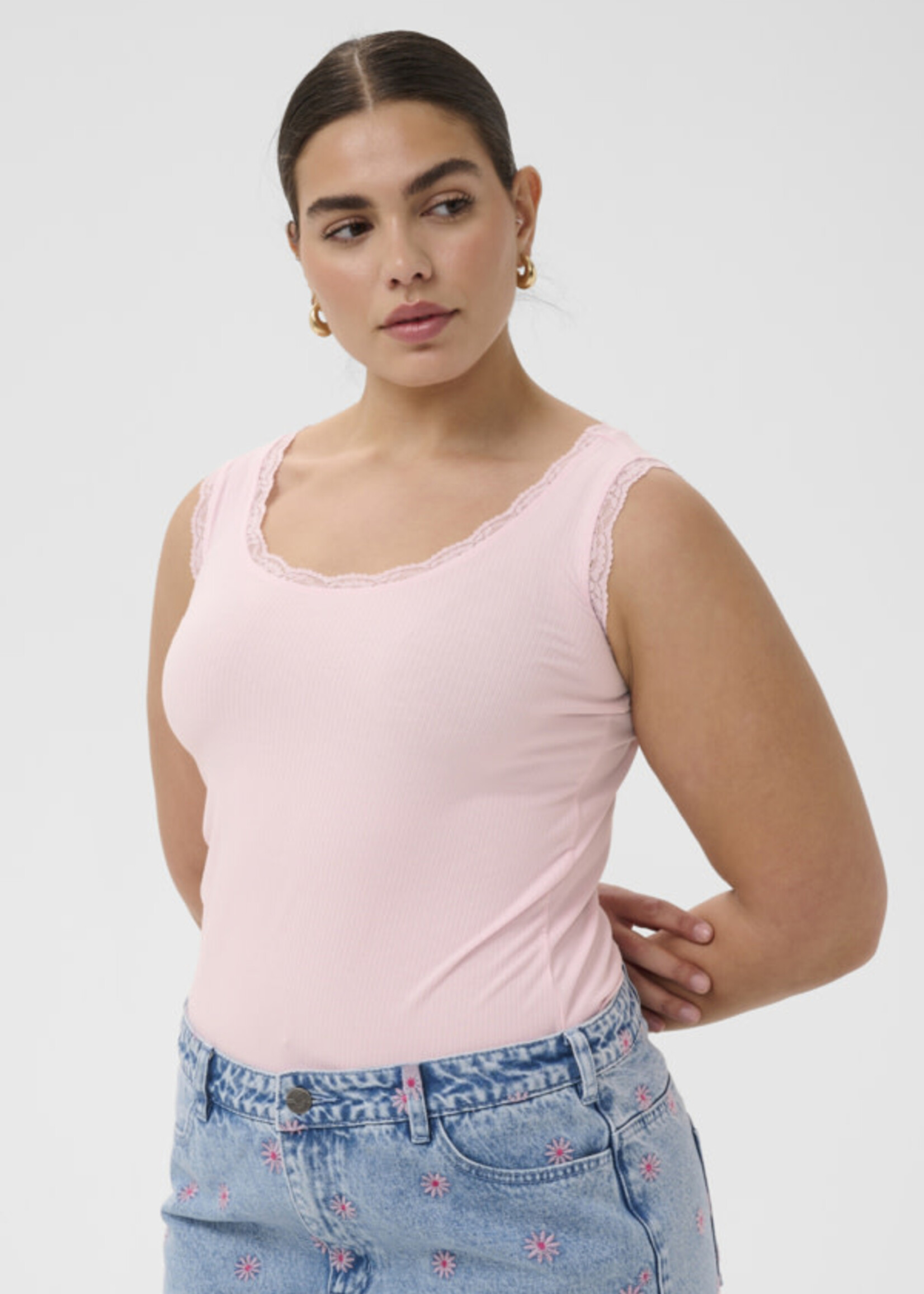 KAFFE CURVE KAFFE CURVE-CAMISOLE-10583468