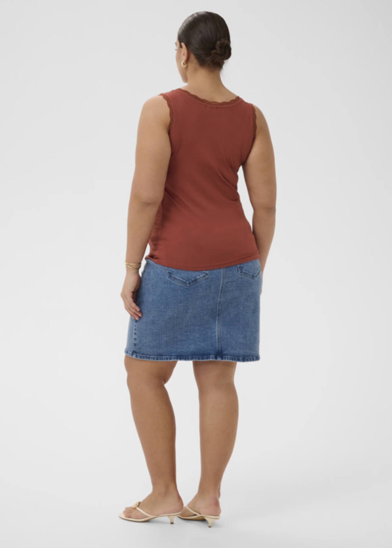 KAFFE CURVE KAFFE CURVE-CAMISOLE-10583468
