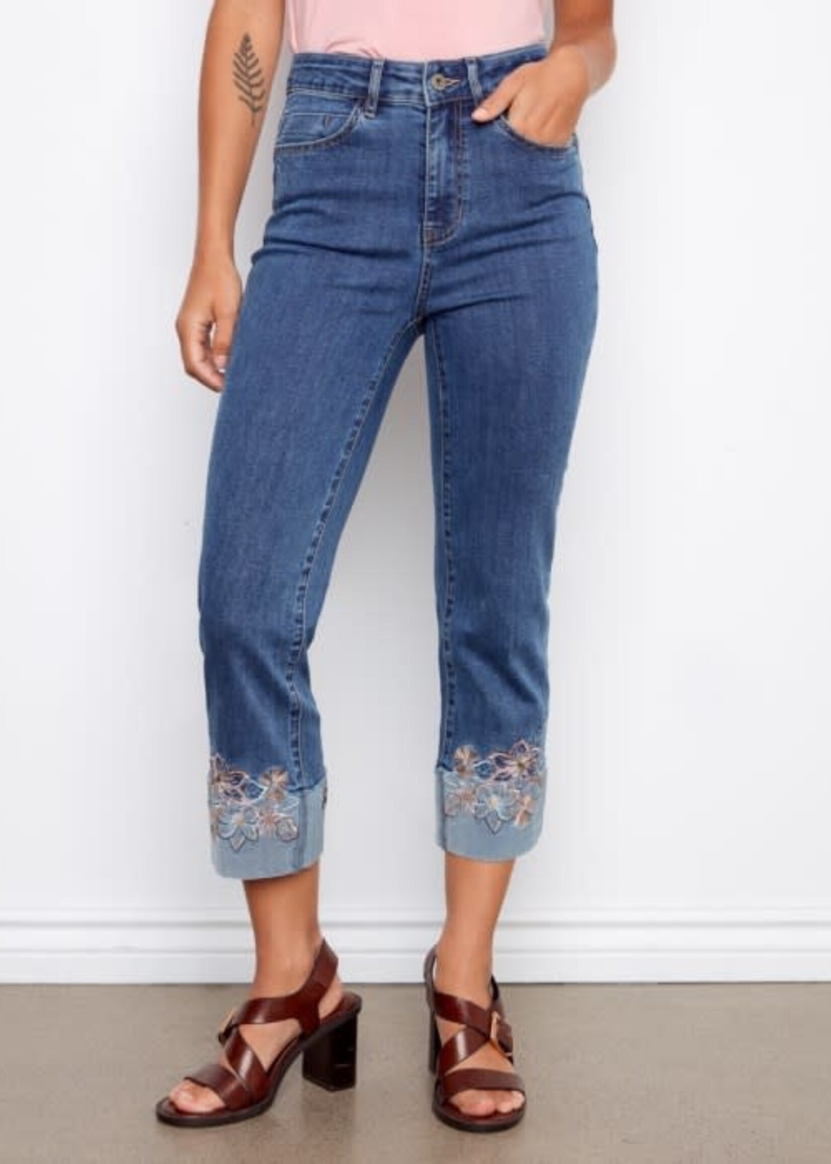 CHARLIE B CHARLIE B-JEANS 3/4-C5334RR-431A