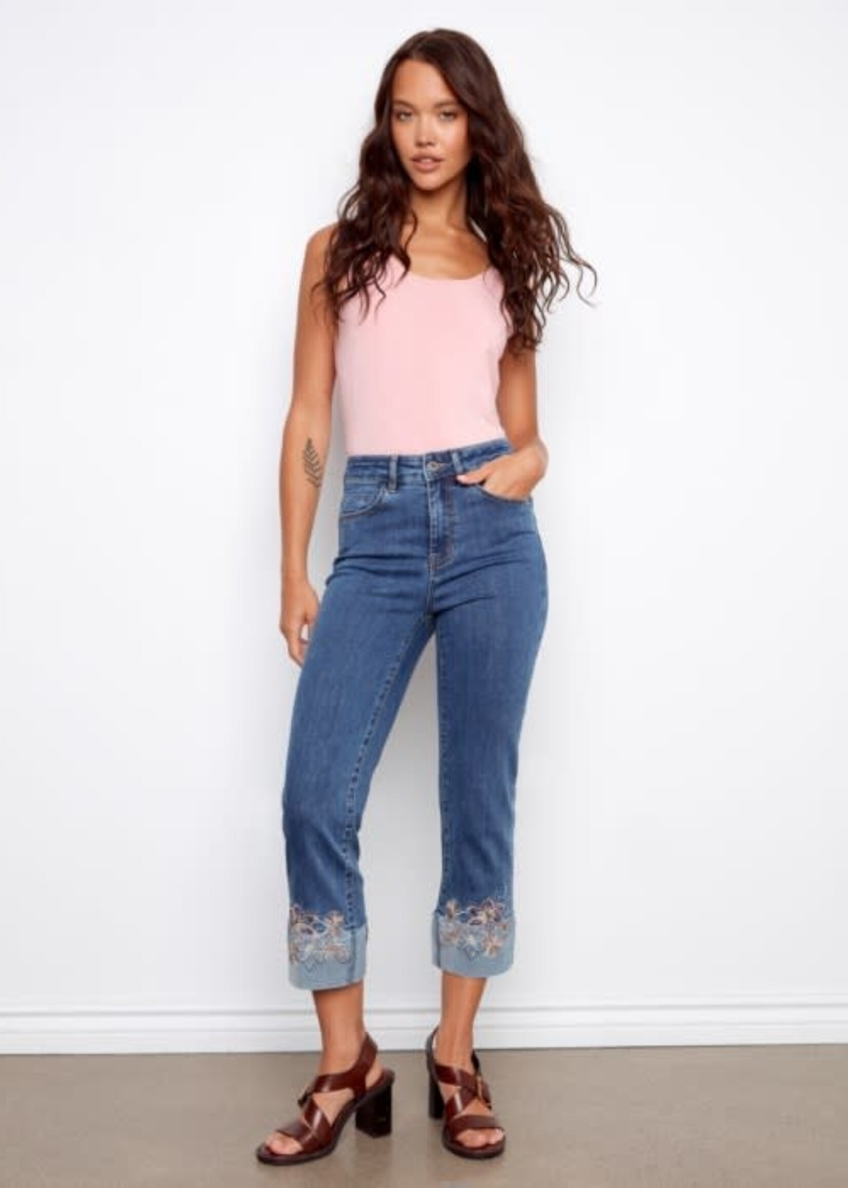 CHARLIE B CHARLIE B-JEANS 3/4-C5334RR-431A