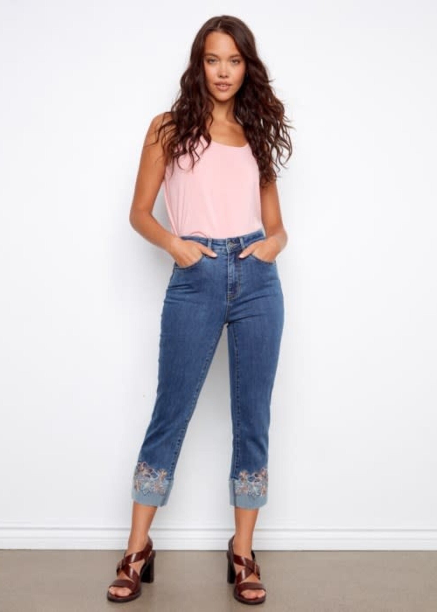CHARLIE B CHARLIE B-JEANS 3/4-C5334RR-431A