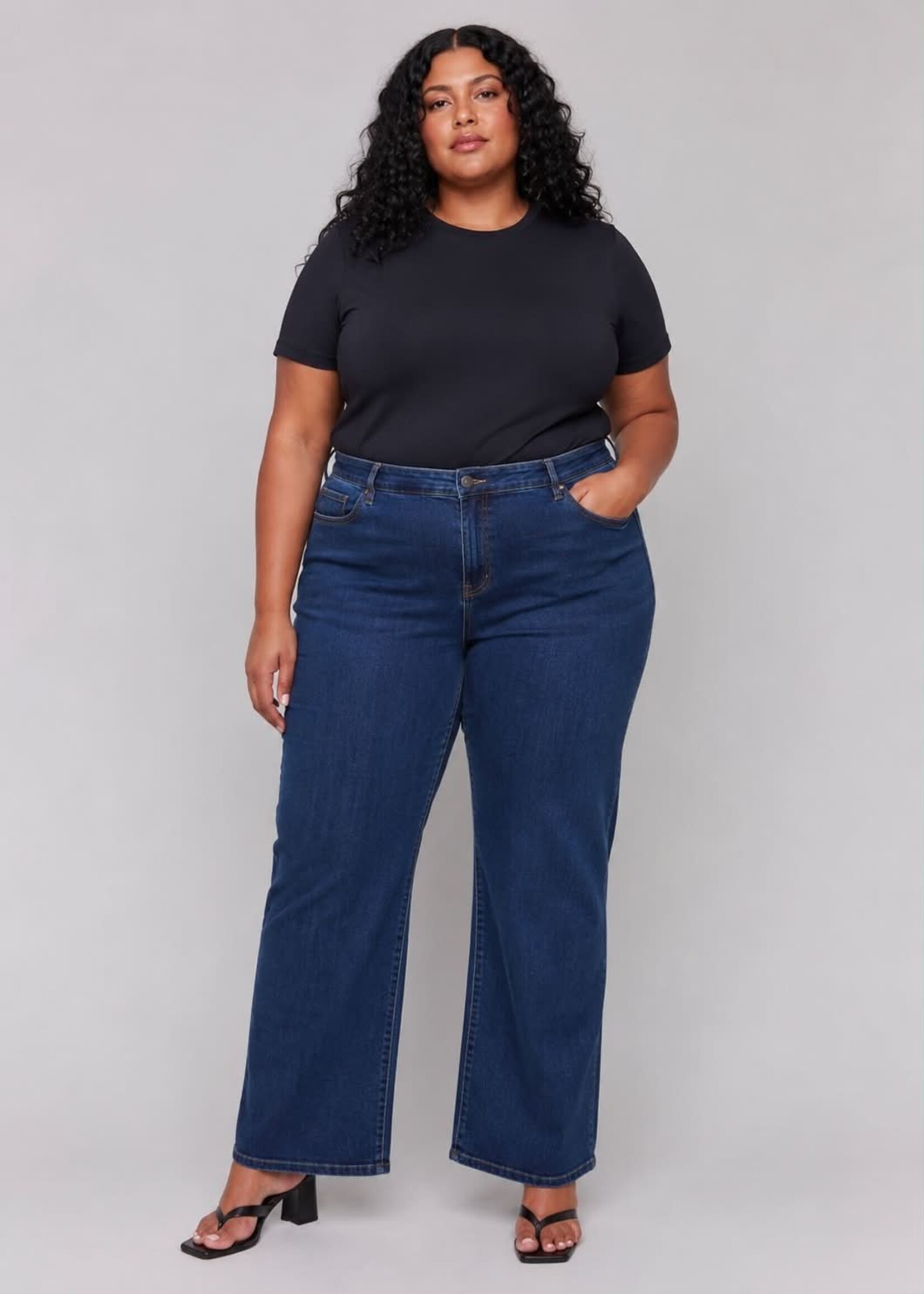 CHARLIE B CHARLIE B-JEANS JAMBE DROITE-C5584J-431A