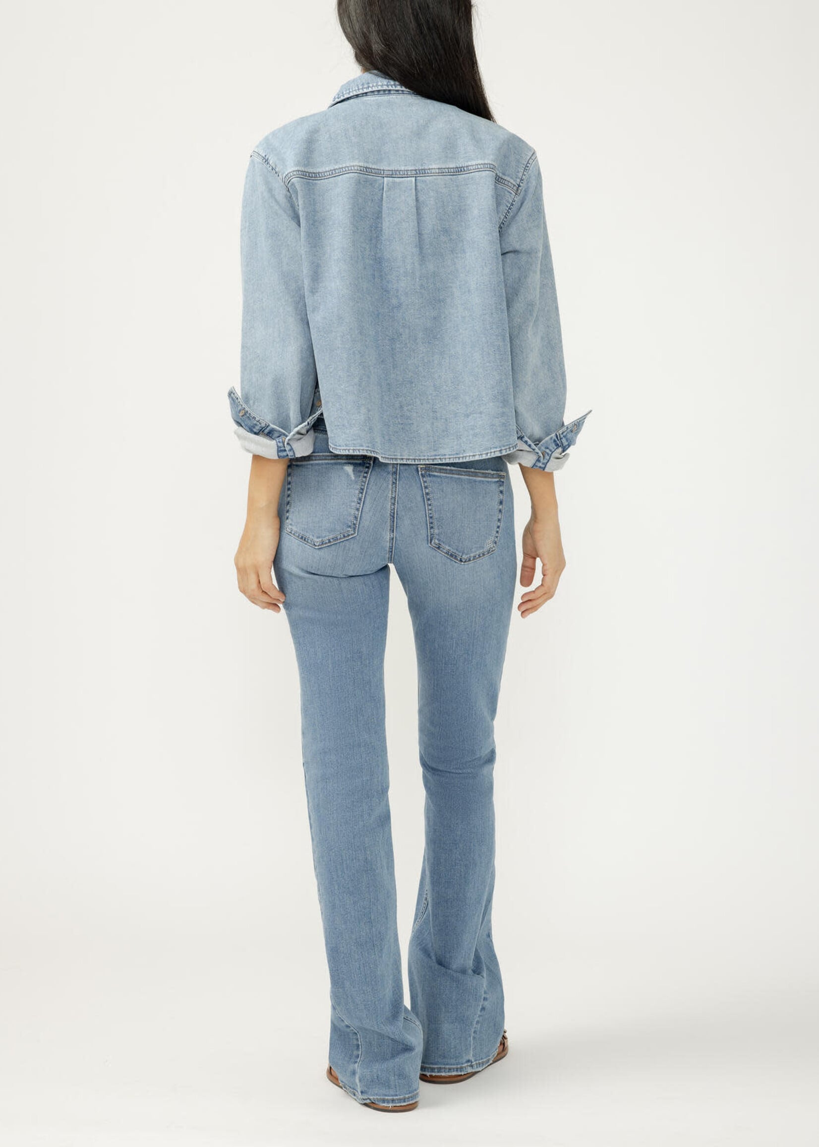 SILVER JEANS SILVER JEANS-CHEMISIER-LS4305LWK201