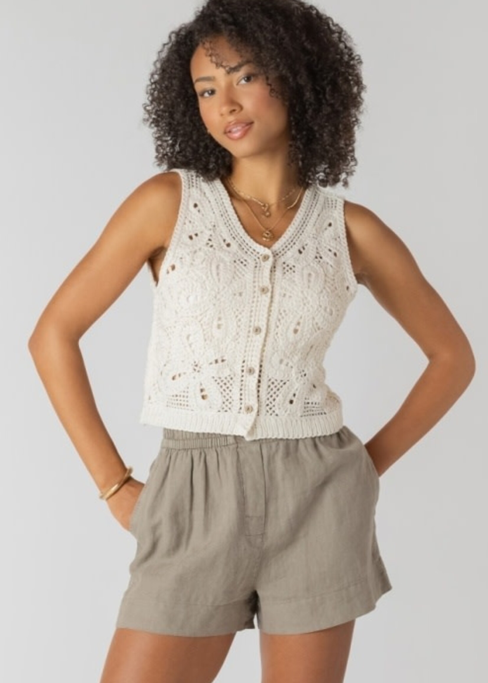 ROOM 34 DEX-VESTE EN CROCHET-2727027DG