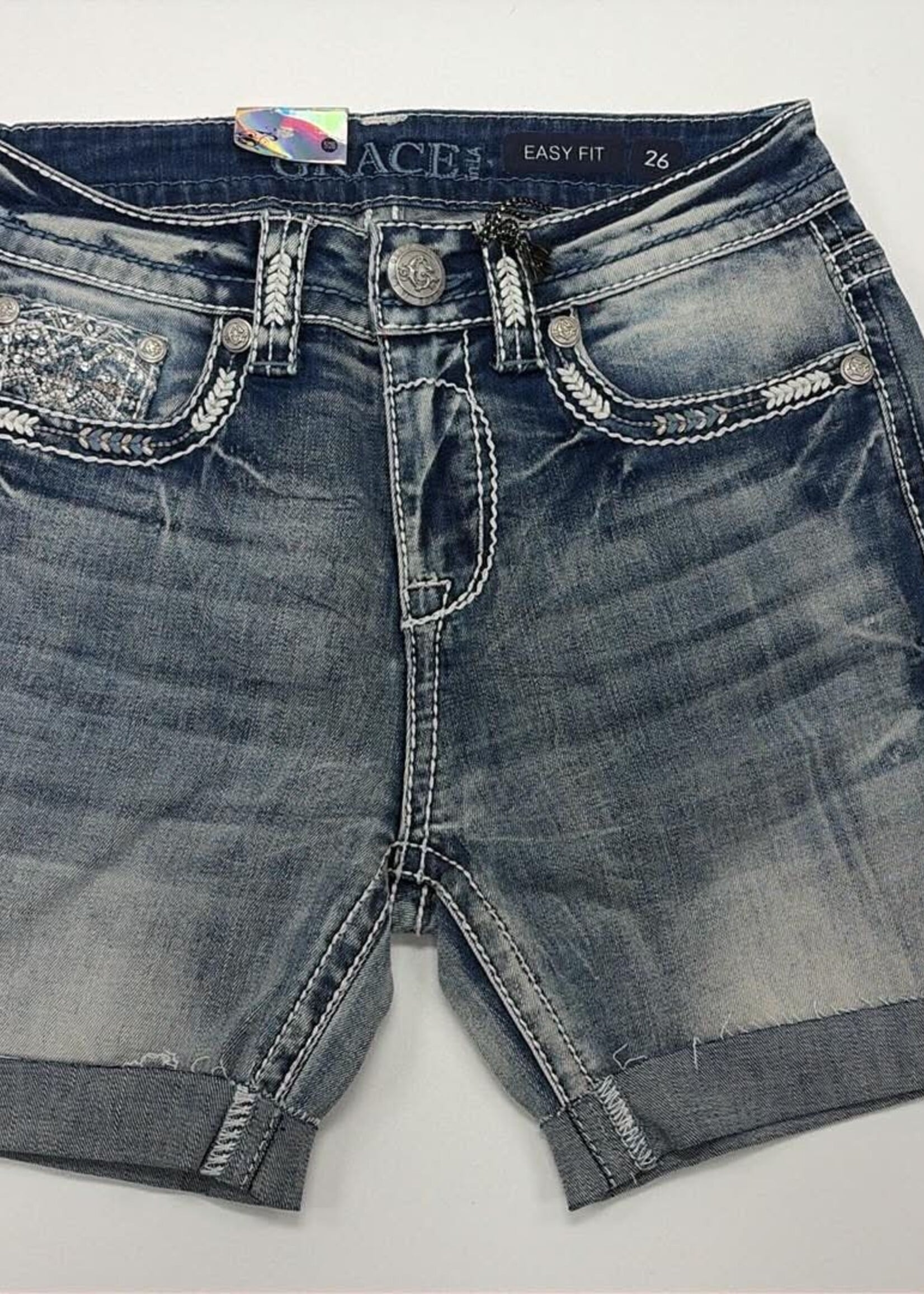 GRACE IN LA GRACE IN LA-SHORT EN JEANS-NKZ6861