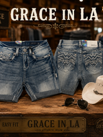 GRACE IN LA GRACE IN LA-SHORT EN JEANS-NKZ6861