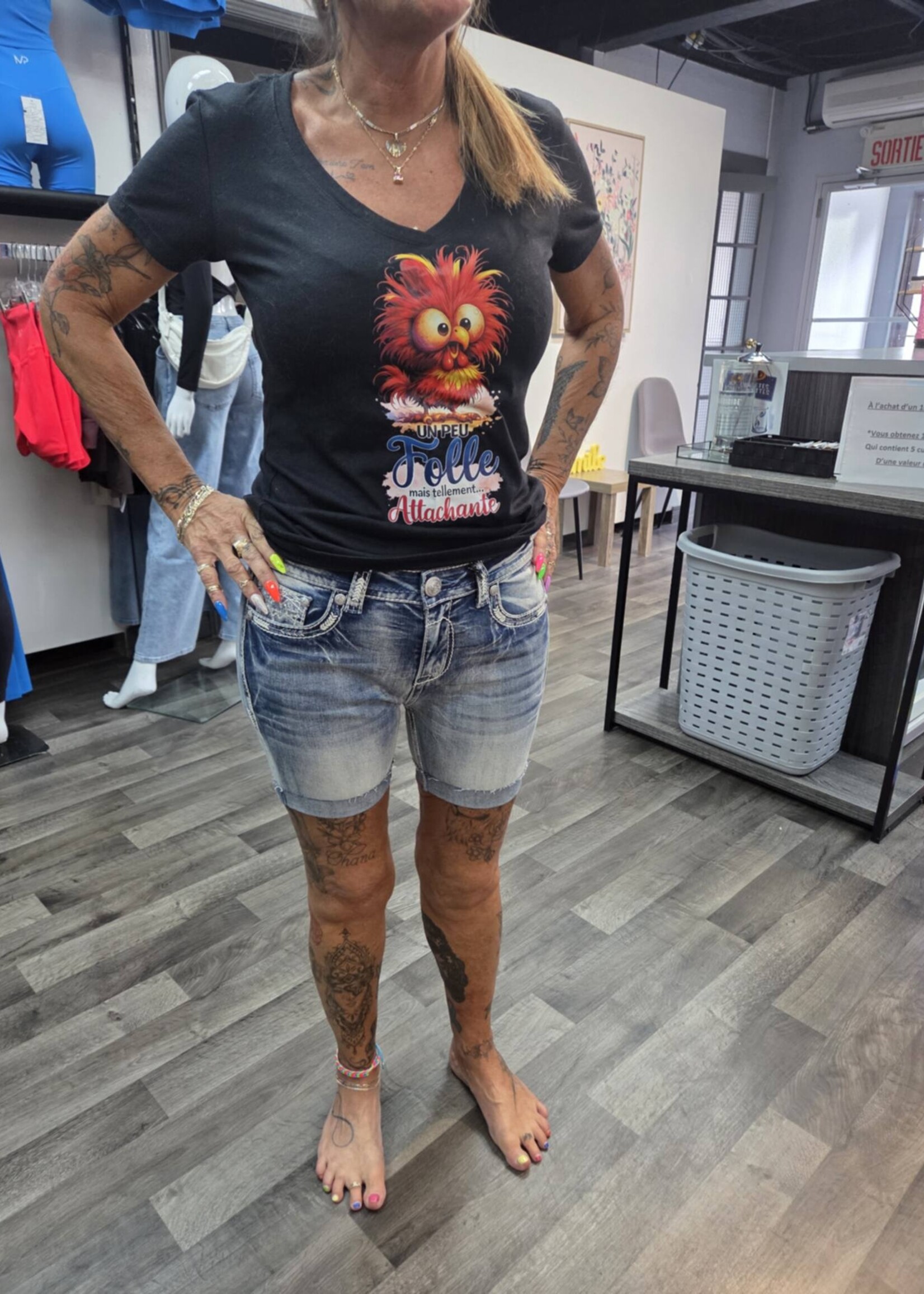 GRACE IN LA GRACE IN LA-SHORT EN JEANS-NKZ6861