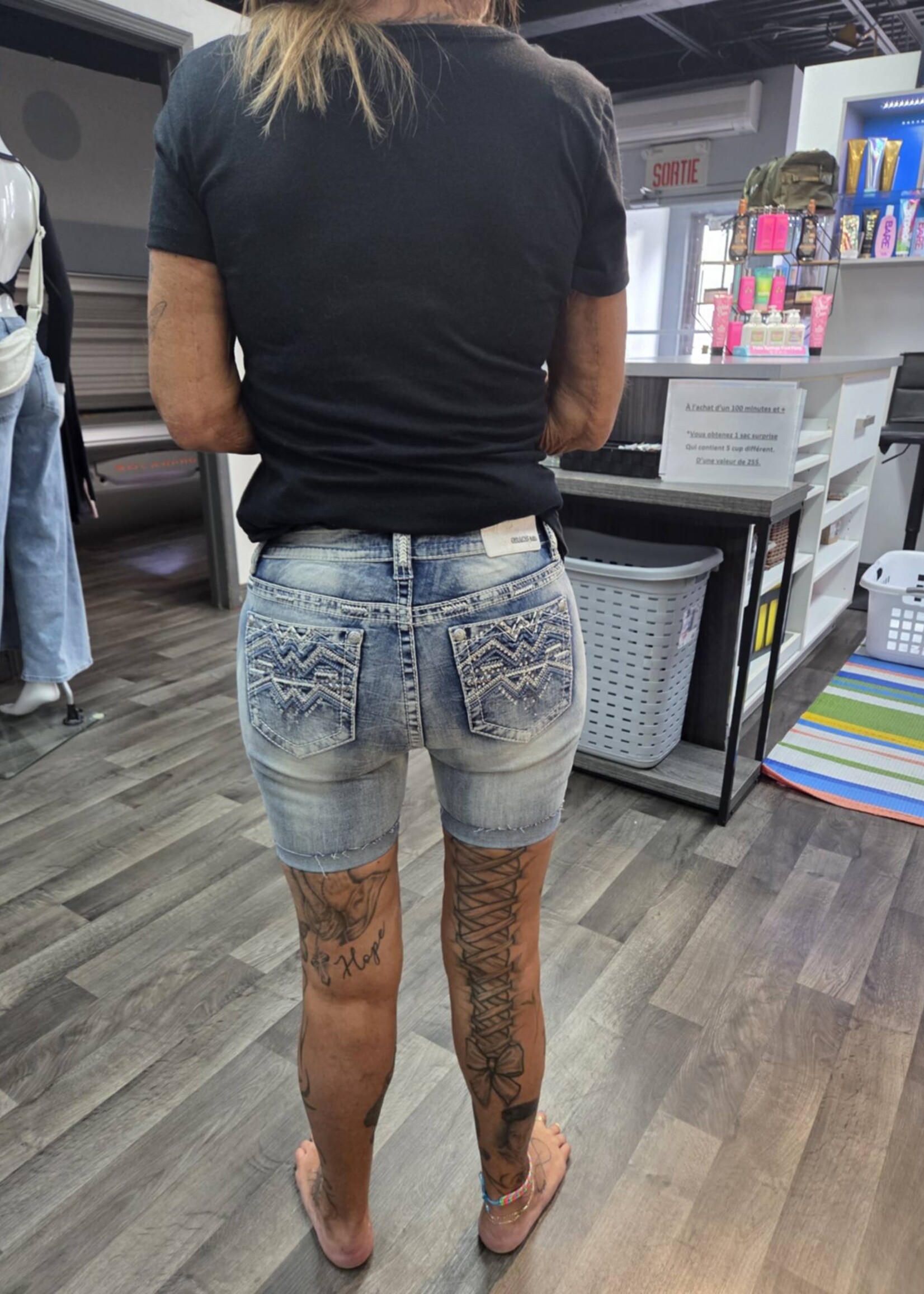 GRACE IN LA GRACE IN LA-SHORT EN JEANS-NKZ6861