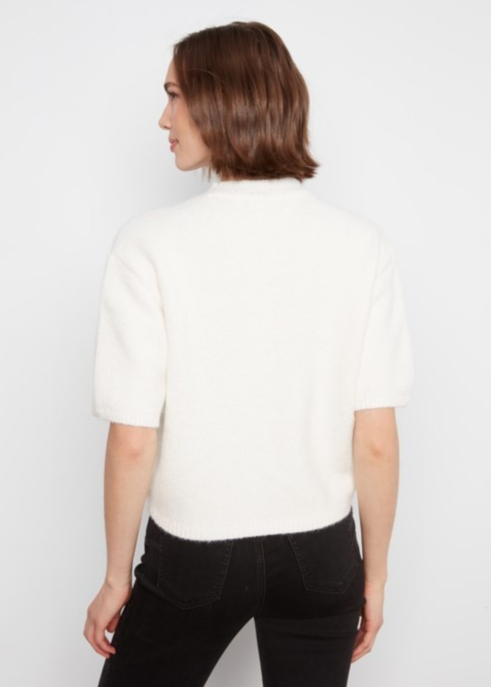 CHARLIE B CHARLIE B-PULL À MANCHES COURTES-C2858R