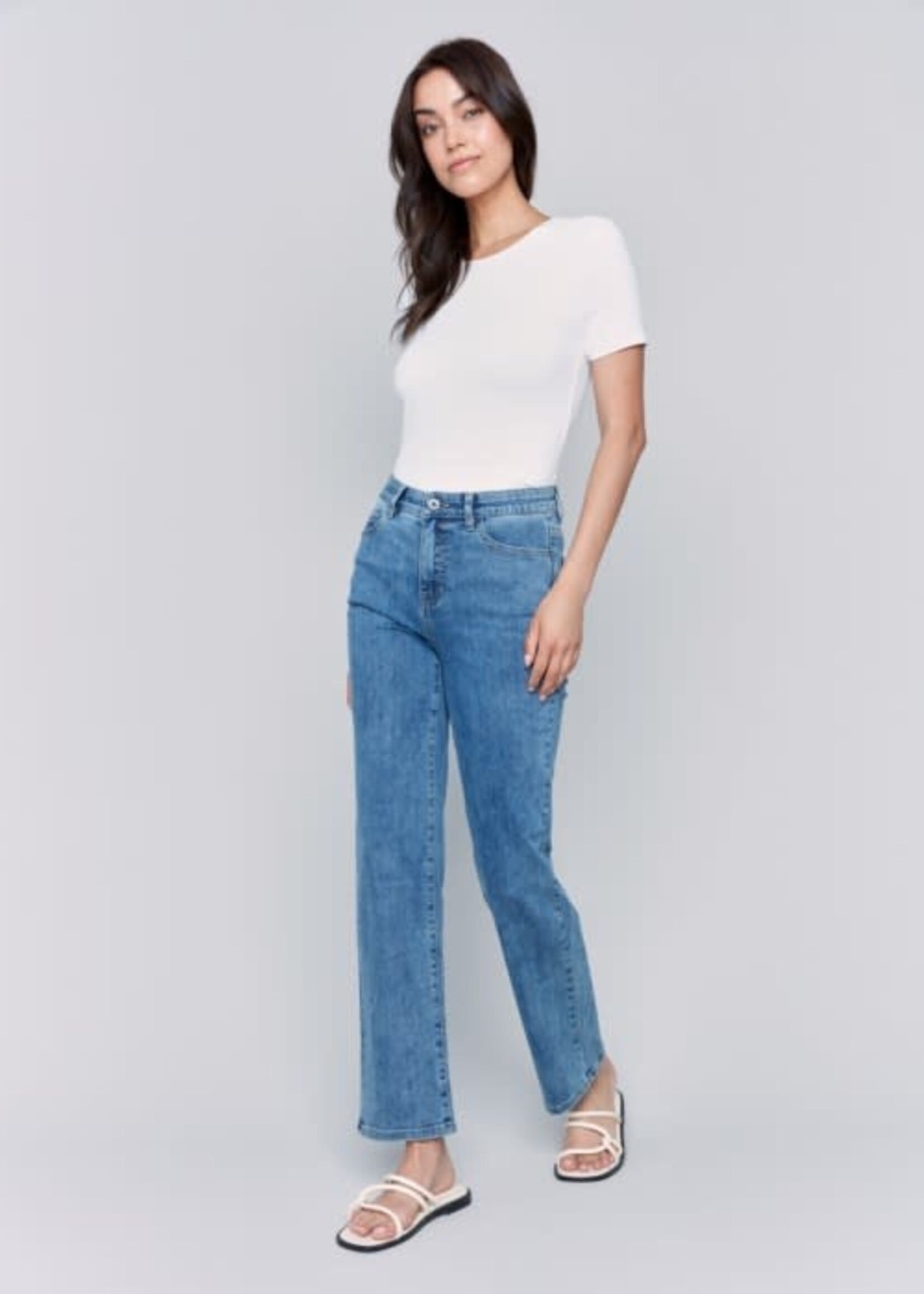 CHARLIE B CHARLIE B-JEANS JAMBE DROITE-C5584J